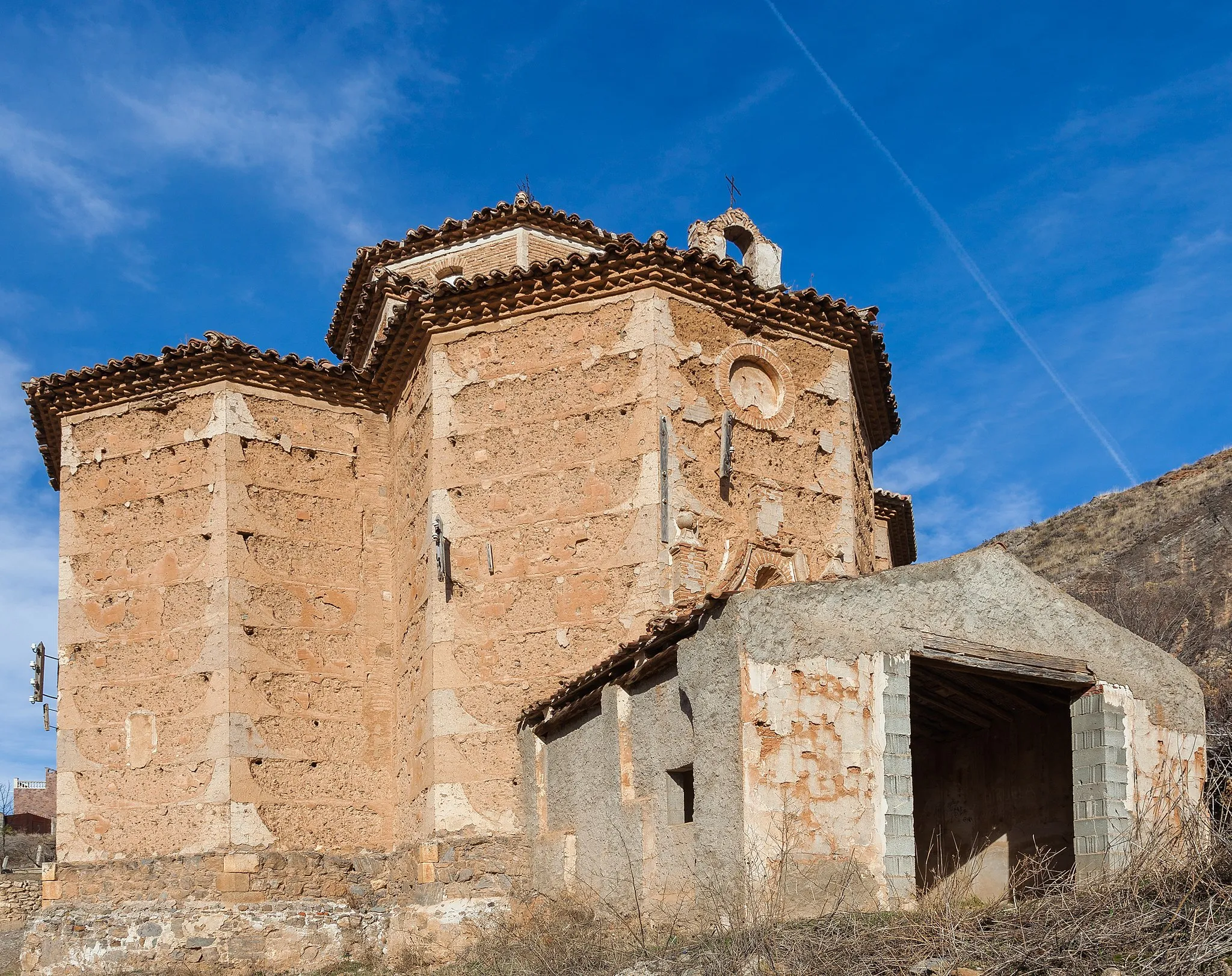 Photo showing: Hermitage of San Roque, Villafeliche, Zaragoza, Spain