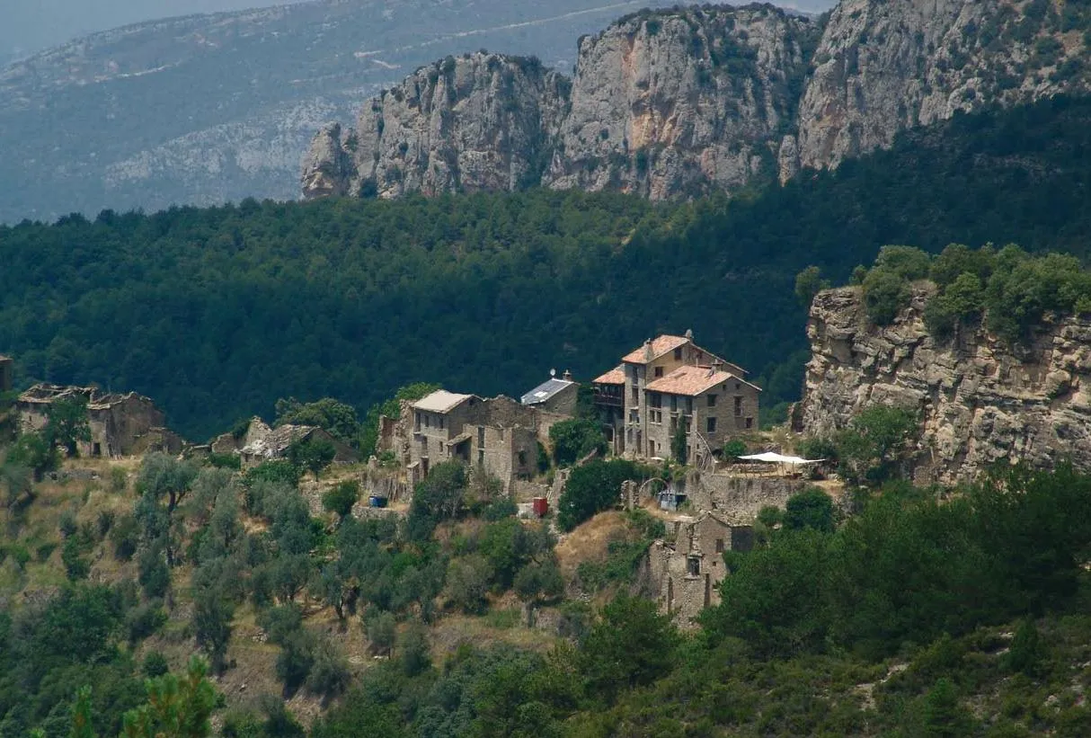Photo showing: Pano (Huesca) View