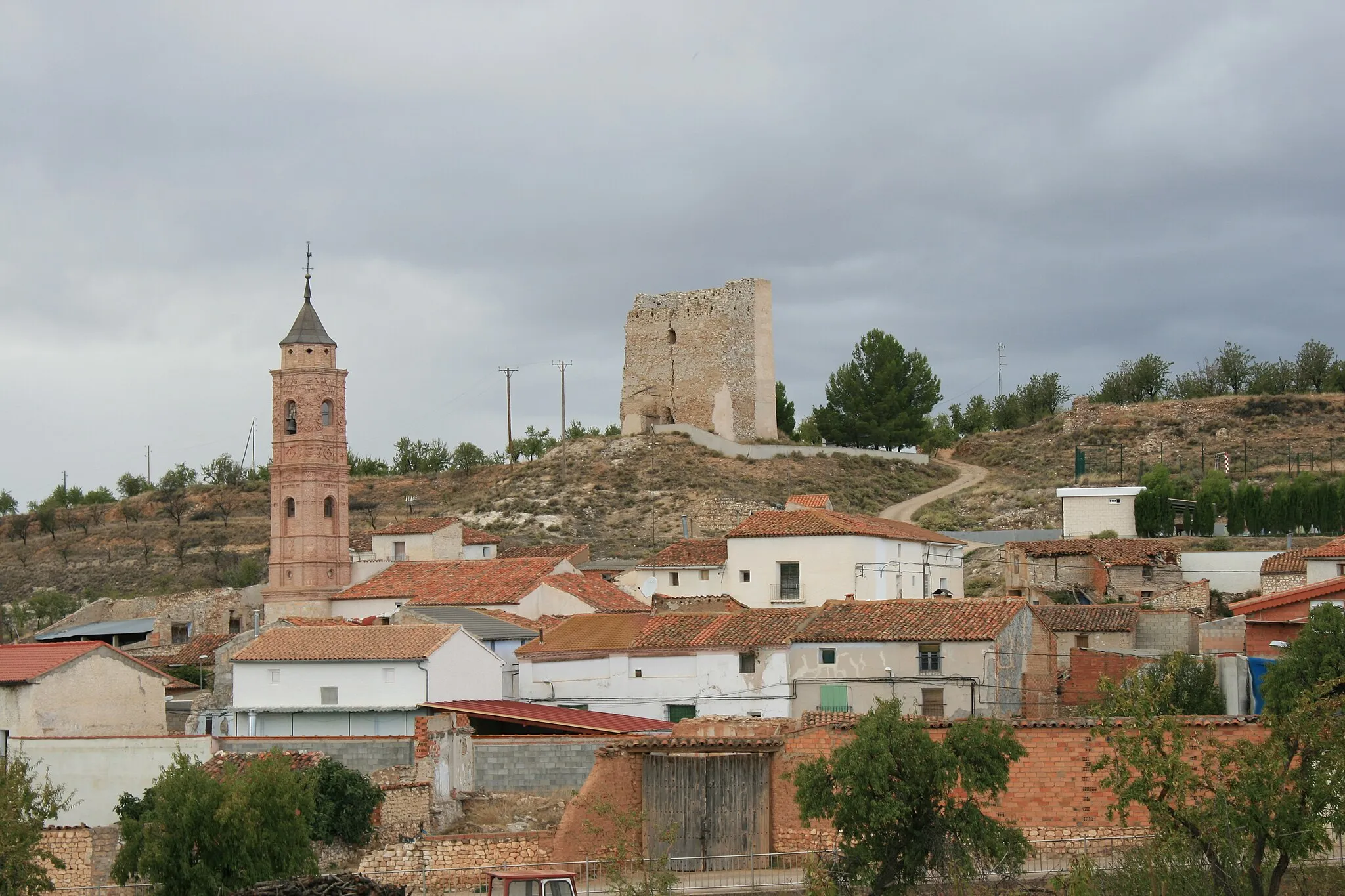 Photo showing: View of Ruesca, Zaragoza, Spain