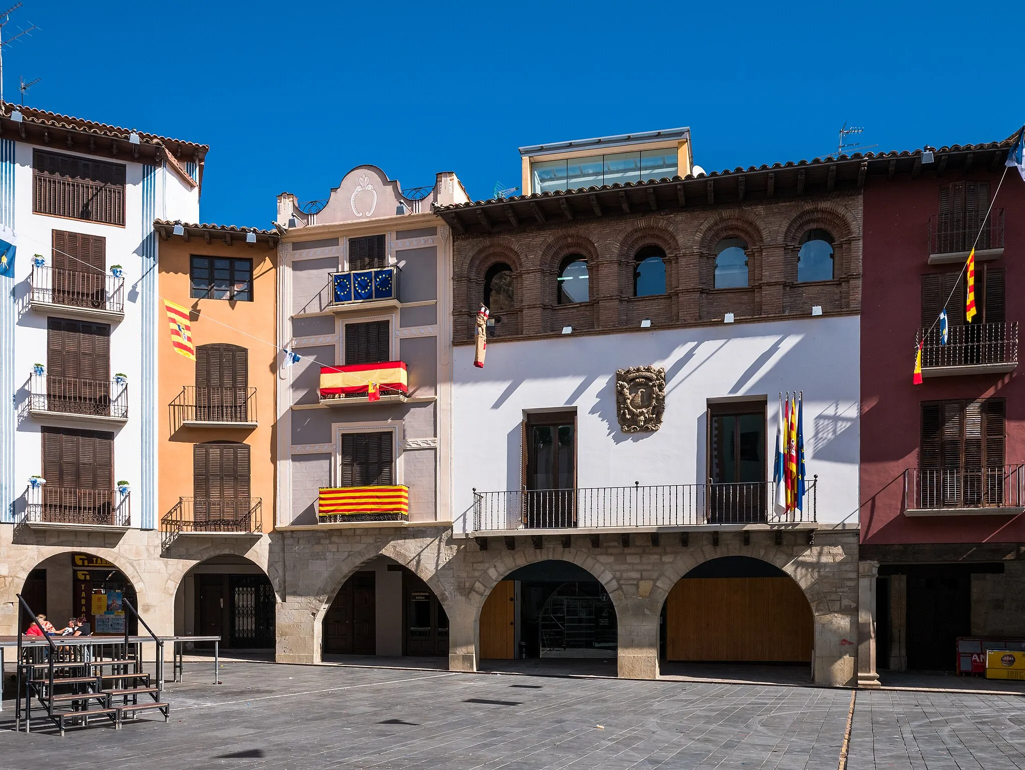 Photo showing: Town hall of Graus. Huesca, Aragon, Spain