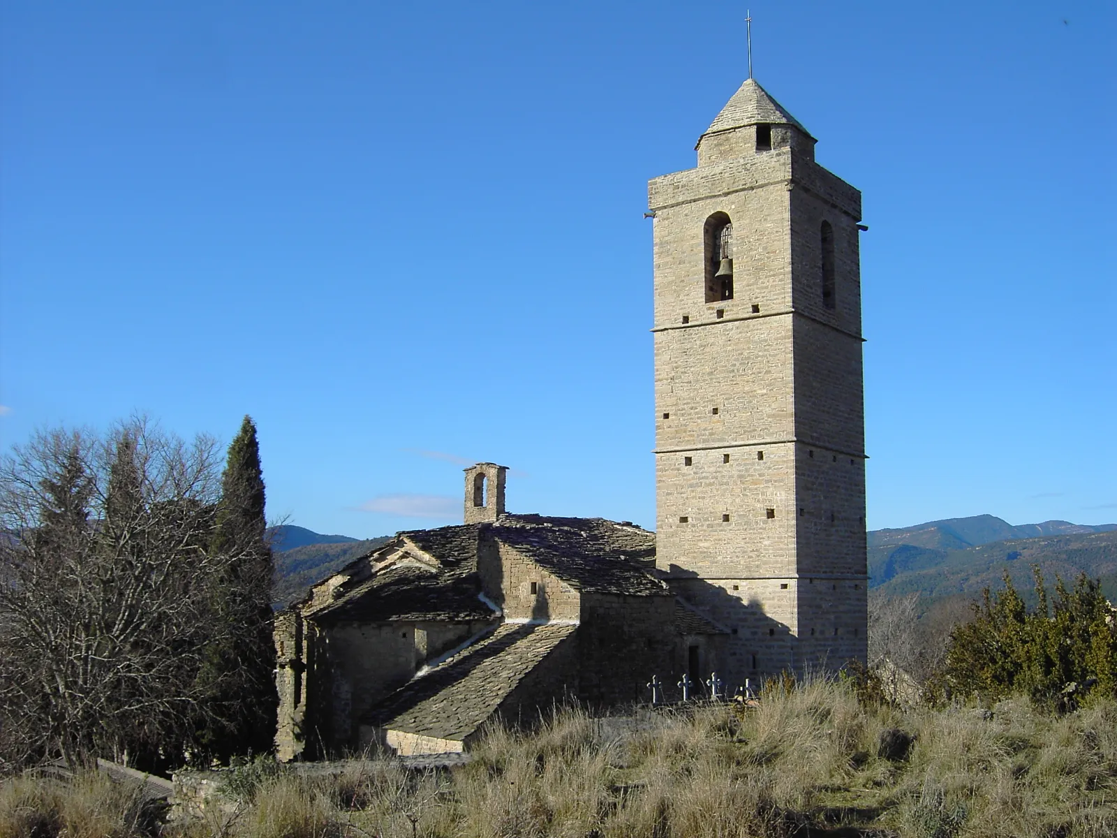 Photo showing: La iglesia de Guaso, perteneciente al municipio de Aínsa-Sobrarbe, en Huesca.