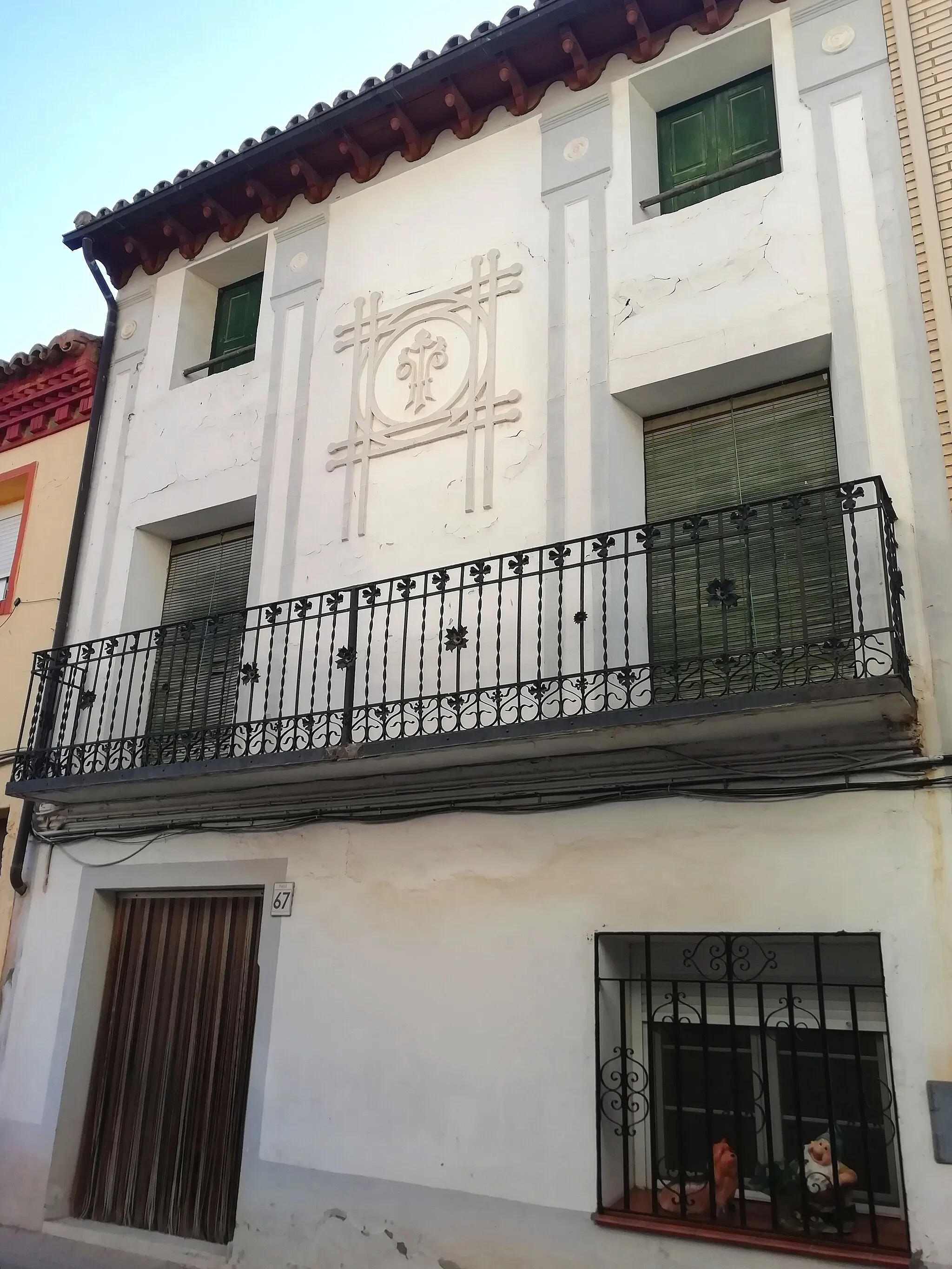 Photo showing: Casa de interés en Peñaflor de Gállego.