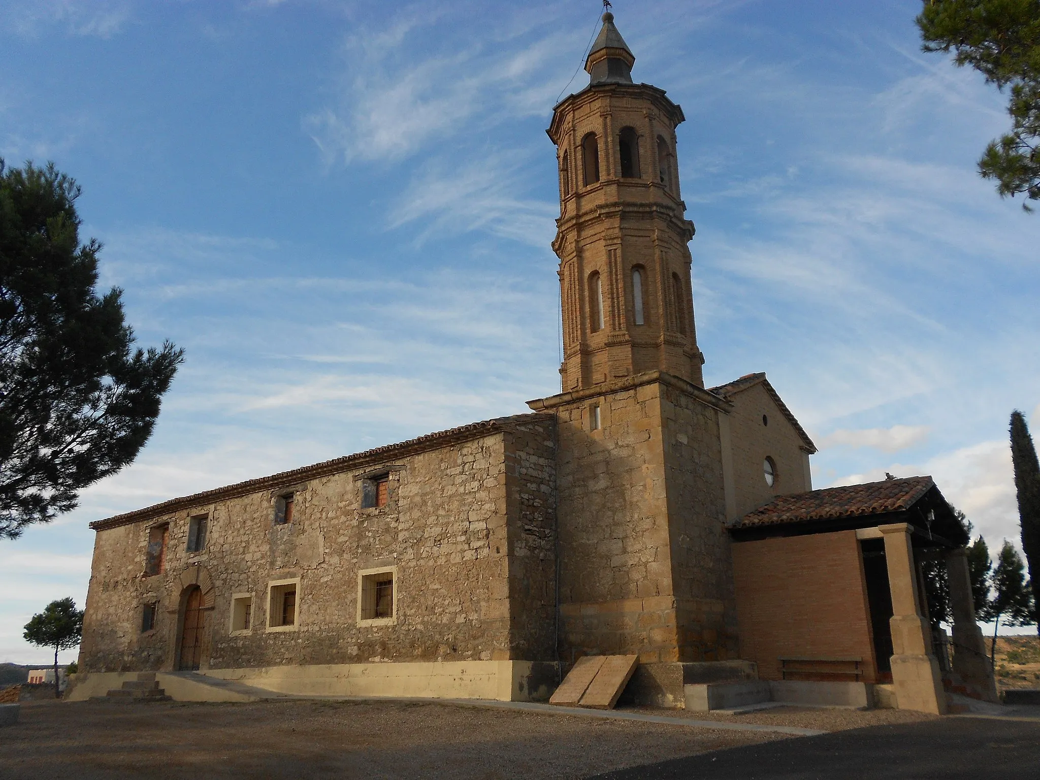 Photo showing: Santa Agueda Hermitage (Escatrón, Spain)