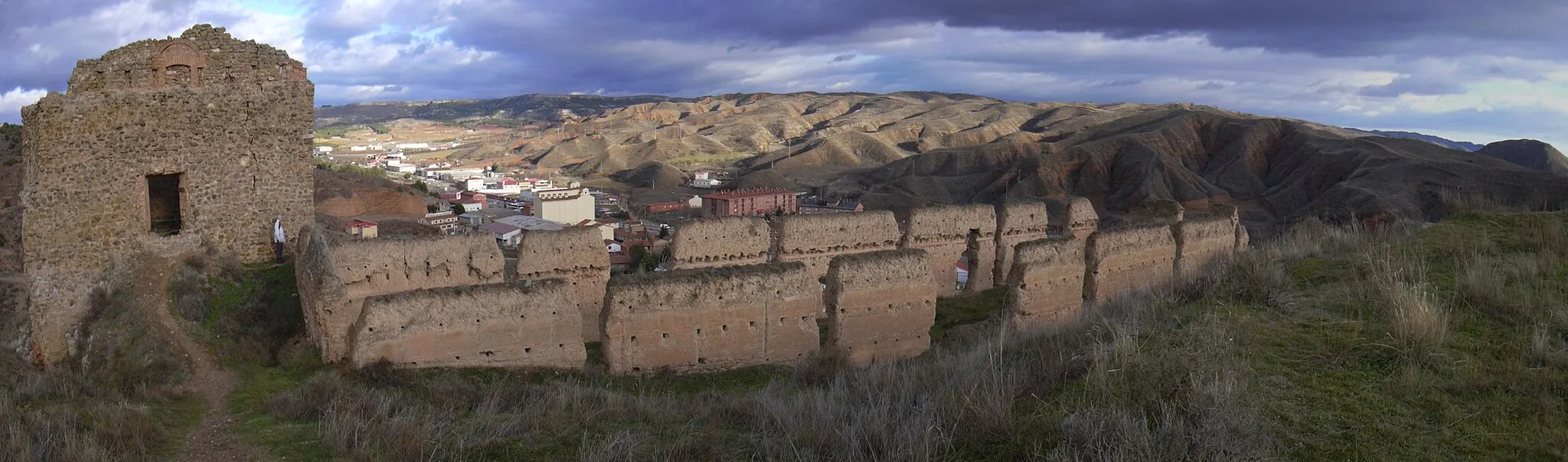 Photo showing: Daroca - Ruinas del castillo mayor