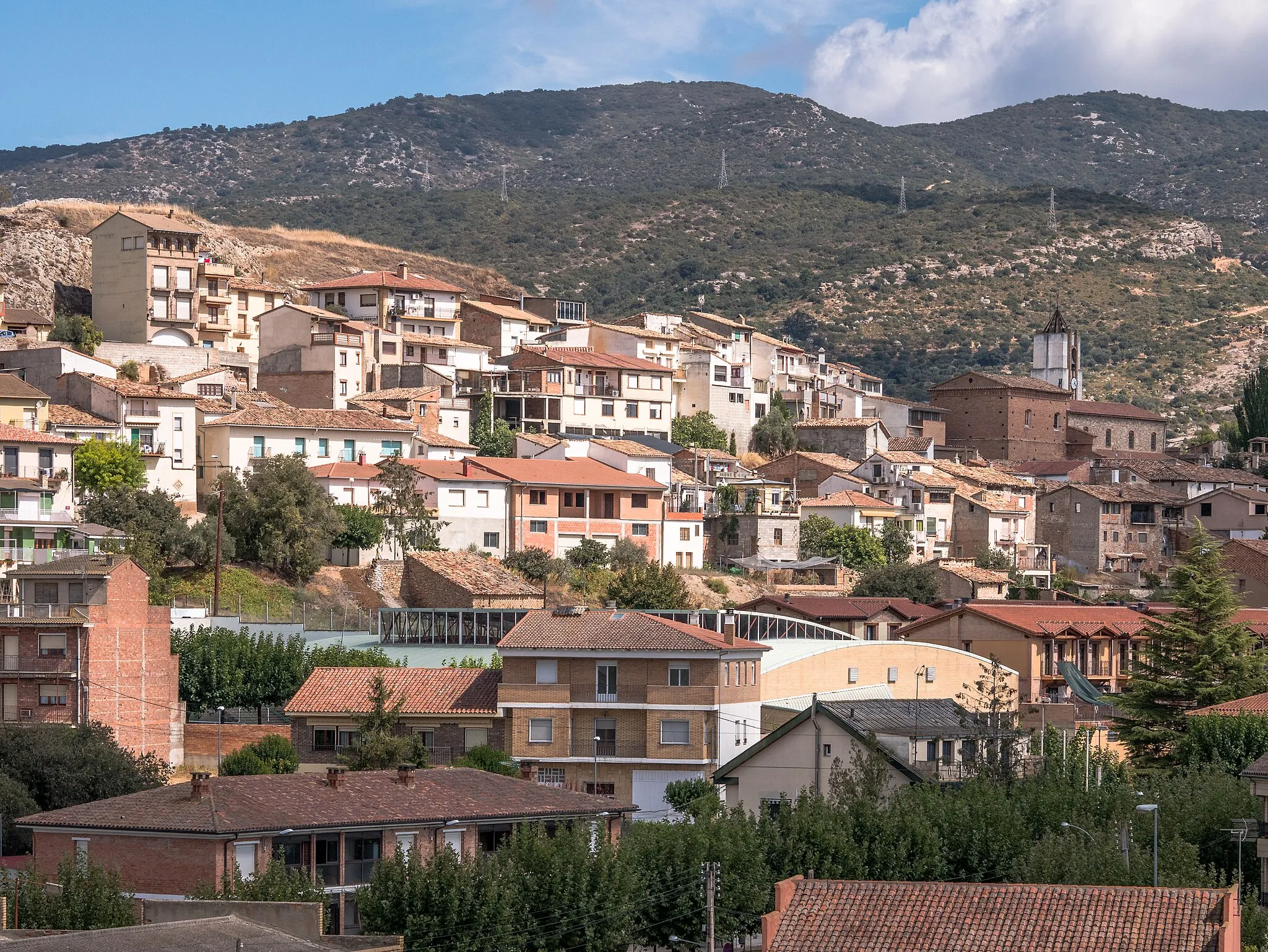 Photo showing: View of Estadilla, Huesca, Aragon, Spain