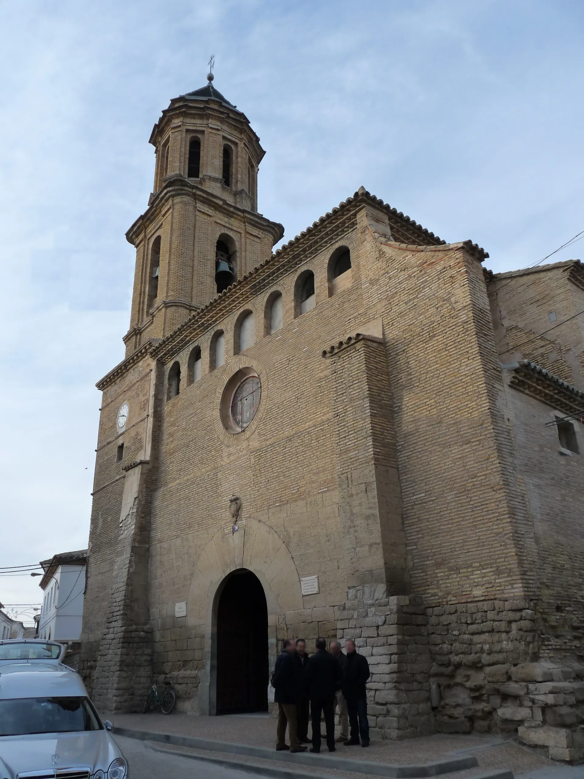 Photo showing: Bujaraloz - Iglesia de Santiago el Mayor (s. XVI) - Fachada