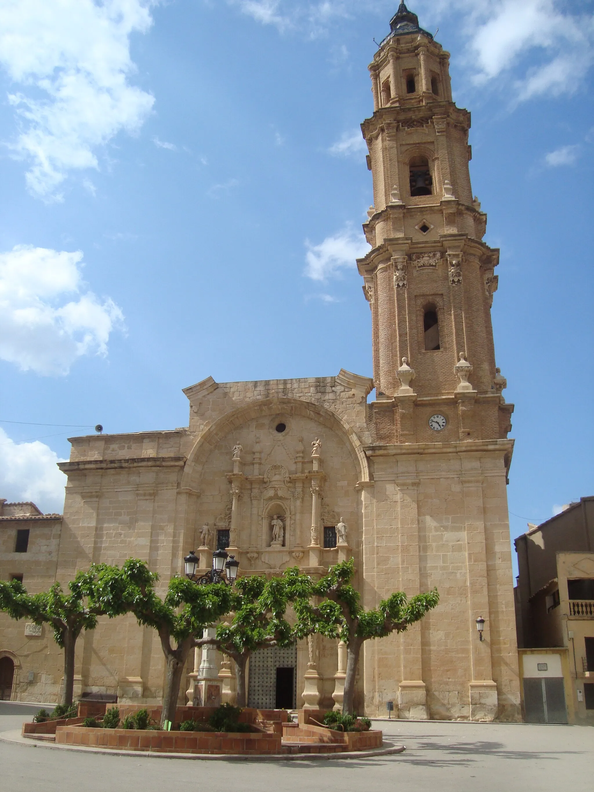 Photo showing: Iglesia de San Juan Bautista (Mas de las Matas,Teruel, España)