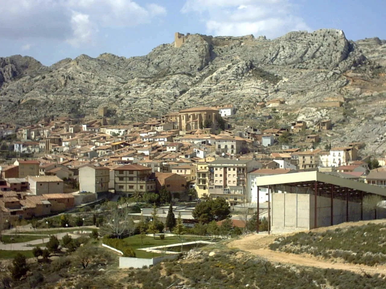 Photo showing: Castellote panorama