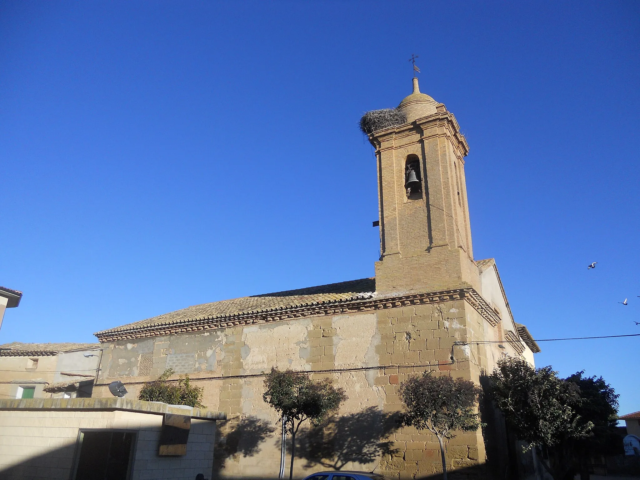 Photo showing: Iglesia de Chimillas ( Huesca )