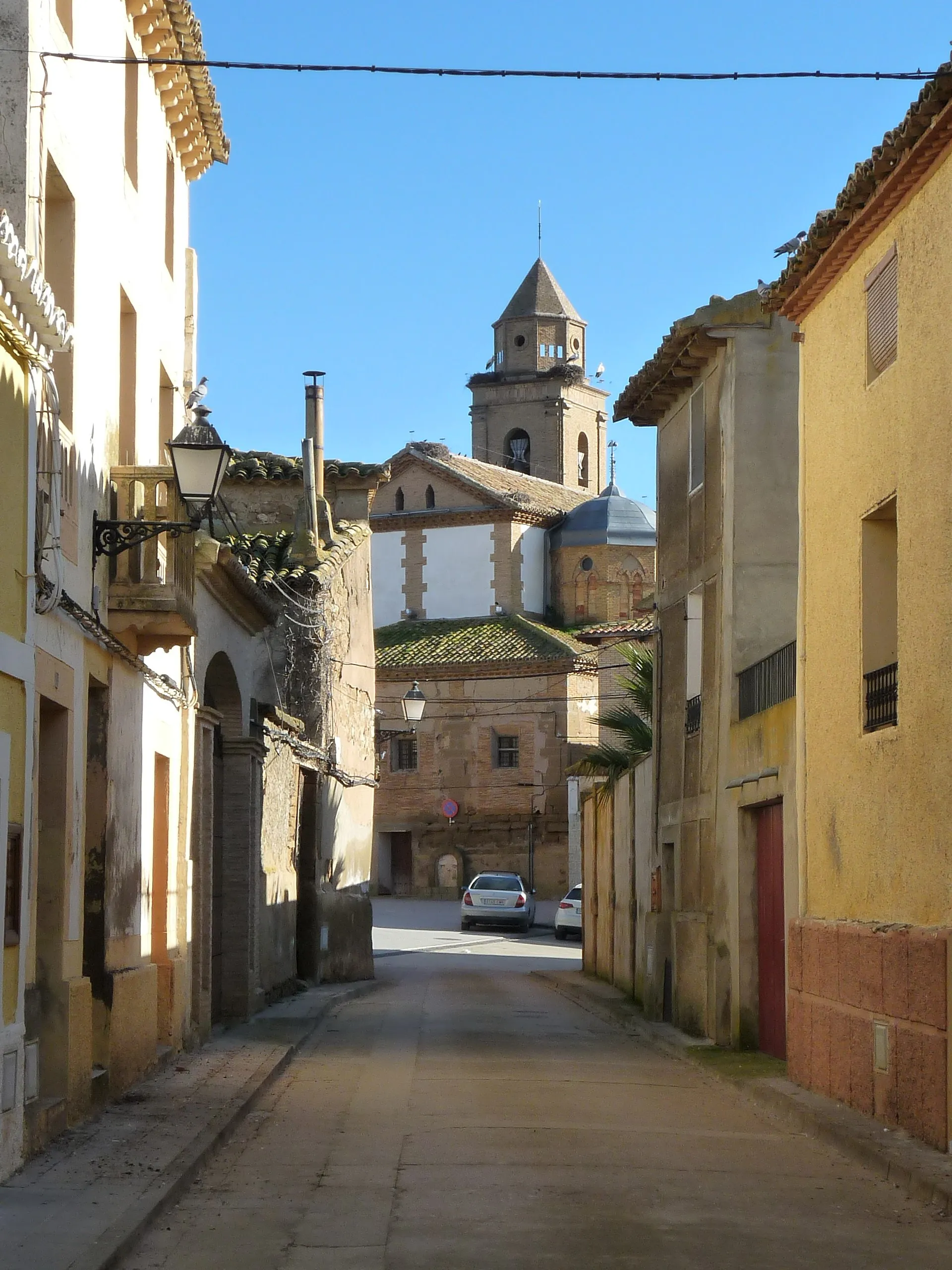 Photo showing: Sangarrén - Calle Alvarado