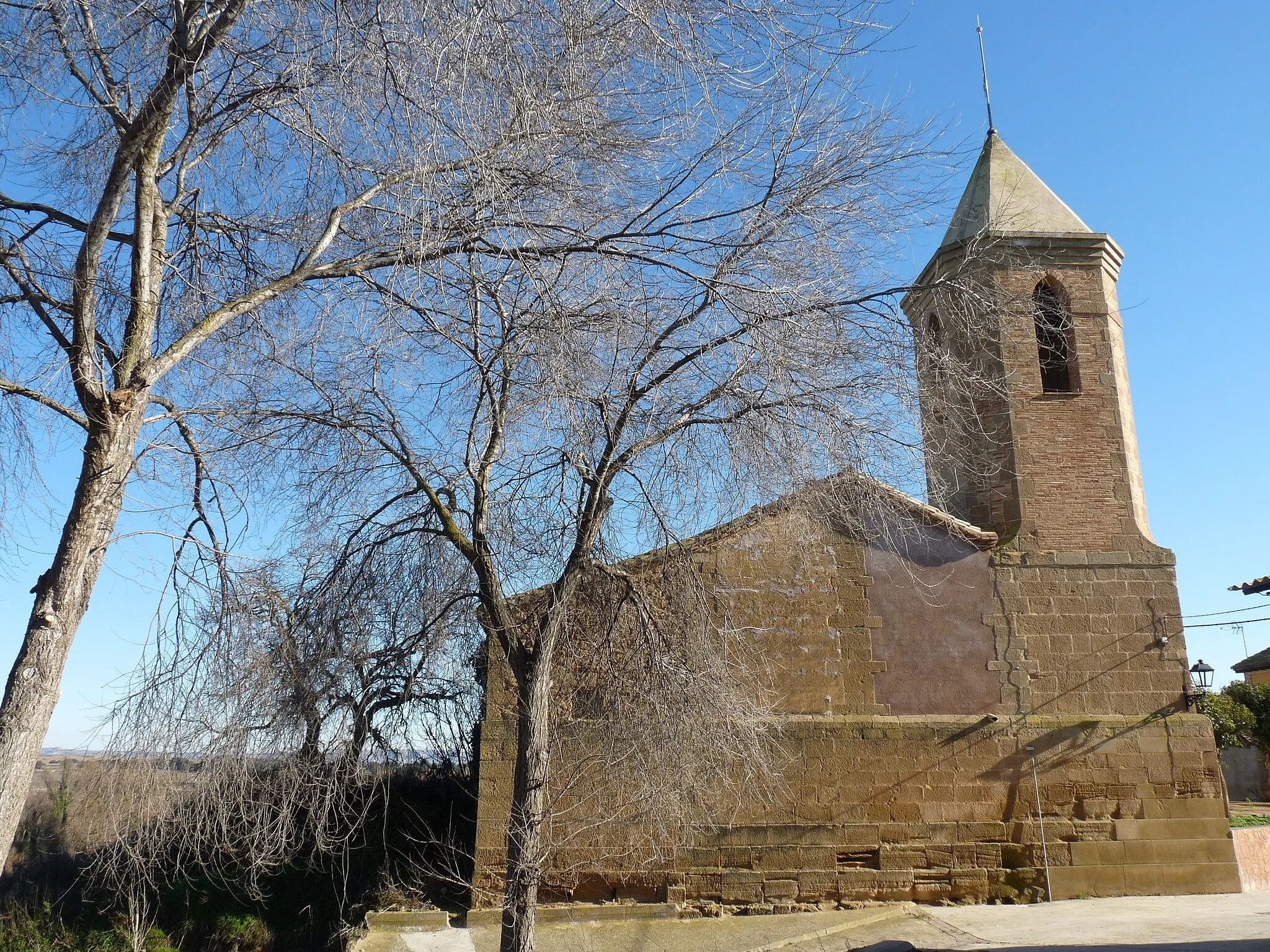 Photo showing: Torres de Barbués - Iglesia de San Pedro (s. XVII)