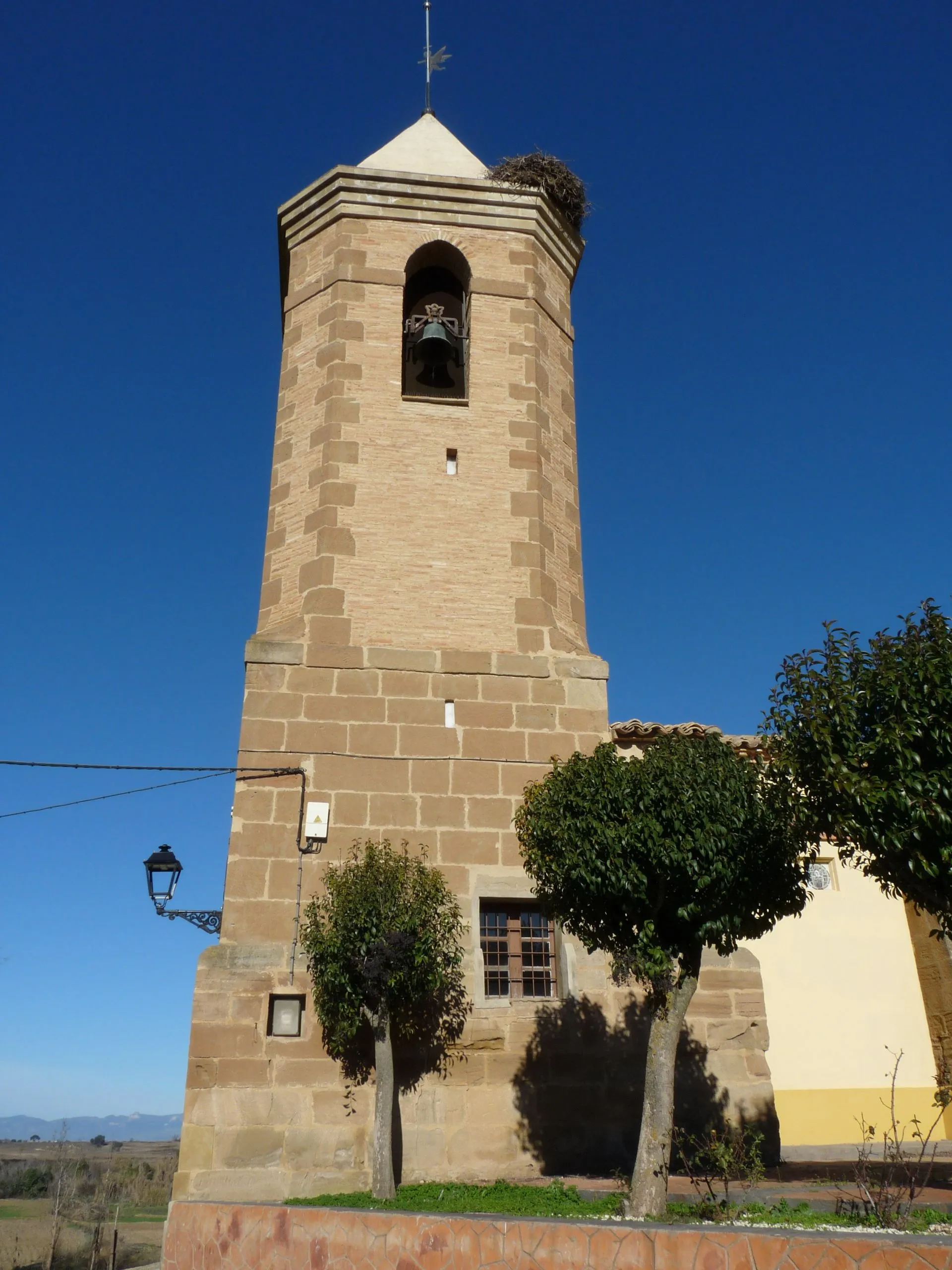 Photo showing: Torres de Barbués - Iglesia de San Pedro (s. XVII)