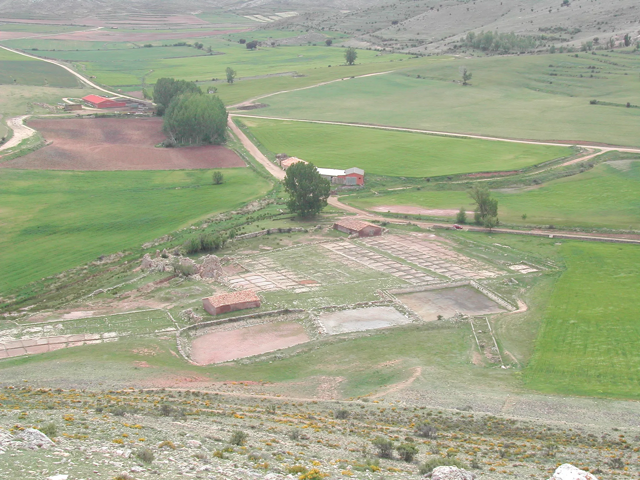 Photo showing: Panorámica de las salinas de Ojos Negros