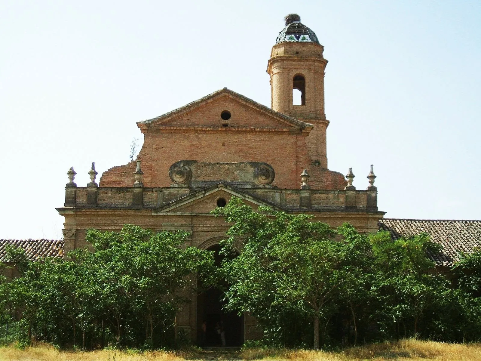 Photo showing: Cartuja de Nuestra Señora de las Fuentes (Cartuja de Monegros), en el término municipal de Sariñena, Huesca, Aragón, España.