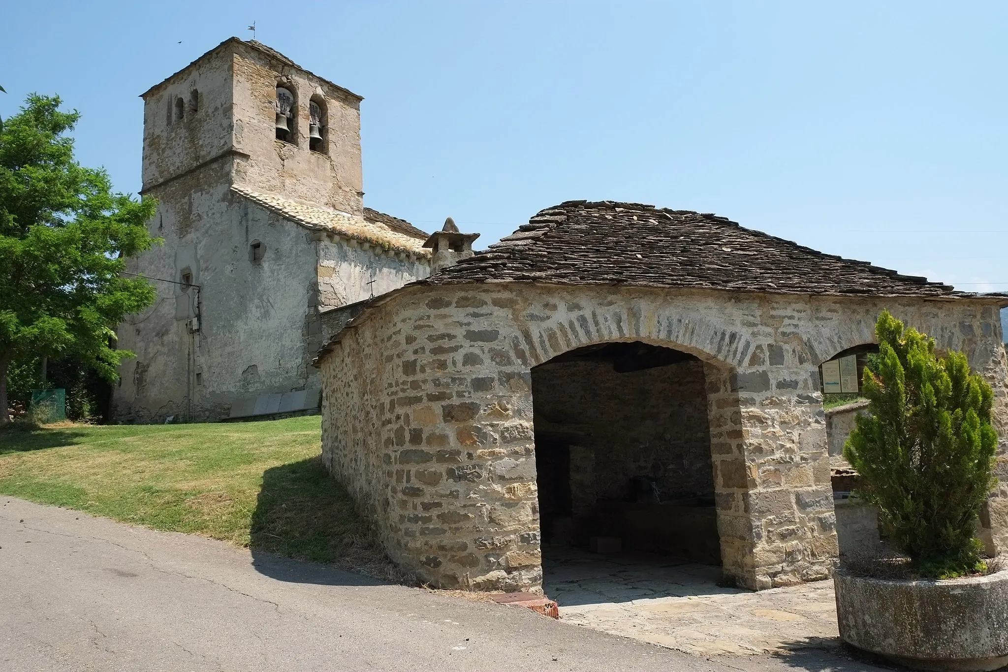 Photo showing: Waschhaus in Sardas in der Provinz Huesca in der Region Aragonien (Spanien)