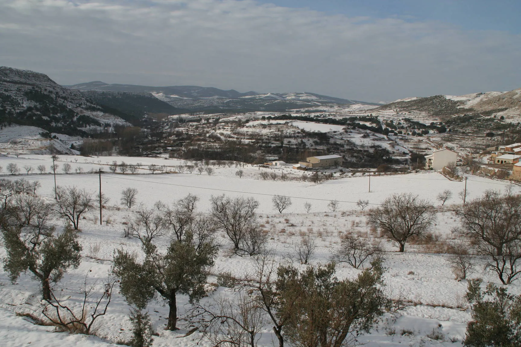 Photo showing: Nieve en Gargallo