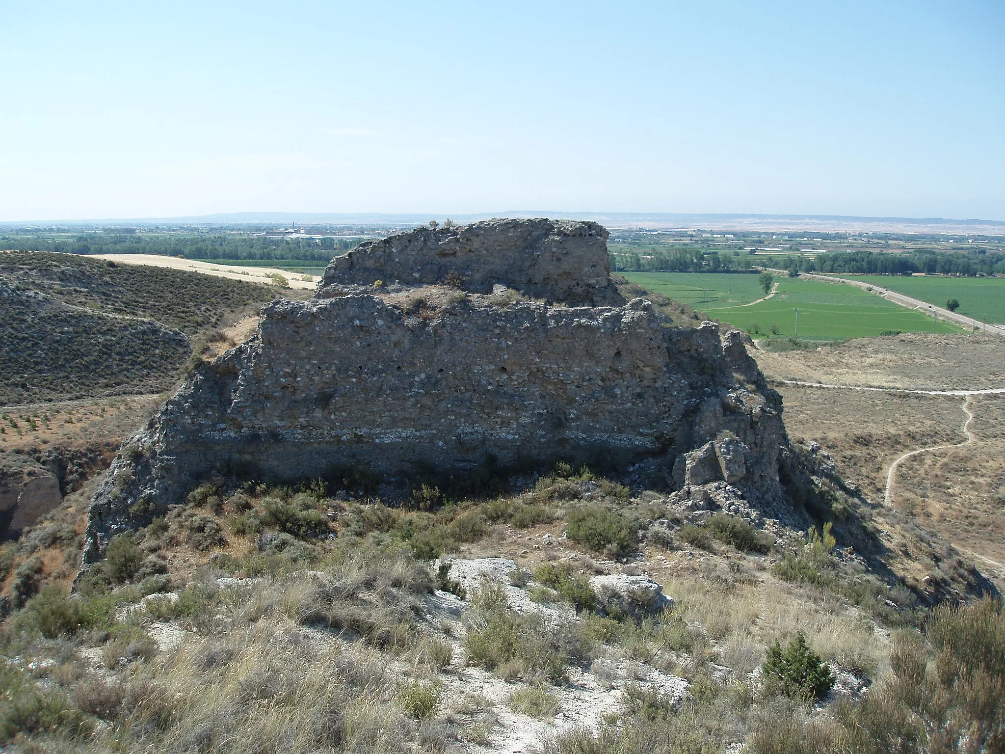 Photo showing: Ruinas del castillo de Pla.