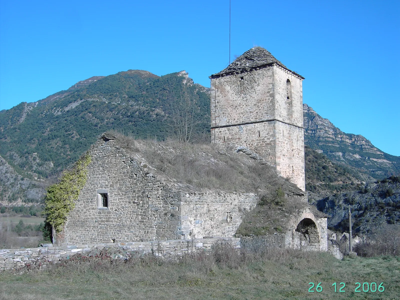 Photo showing: Iglesia de Jánovas.