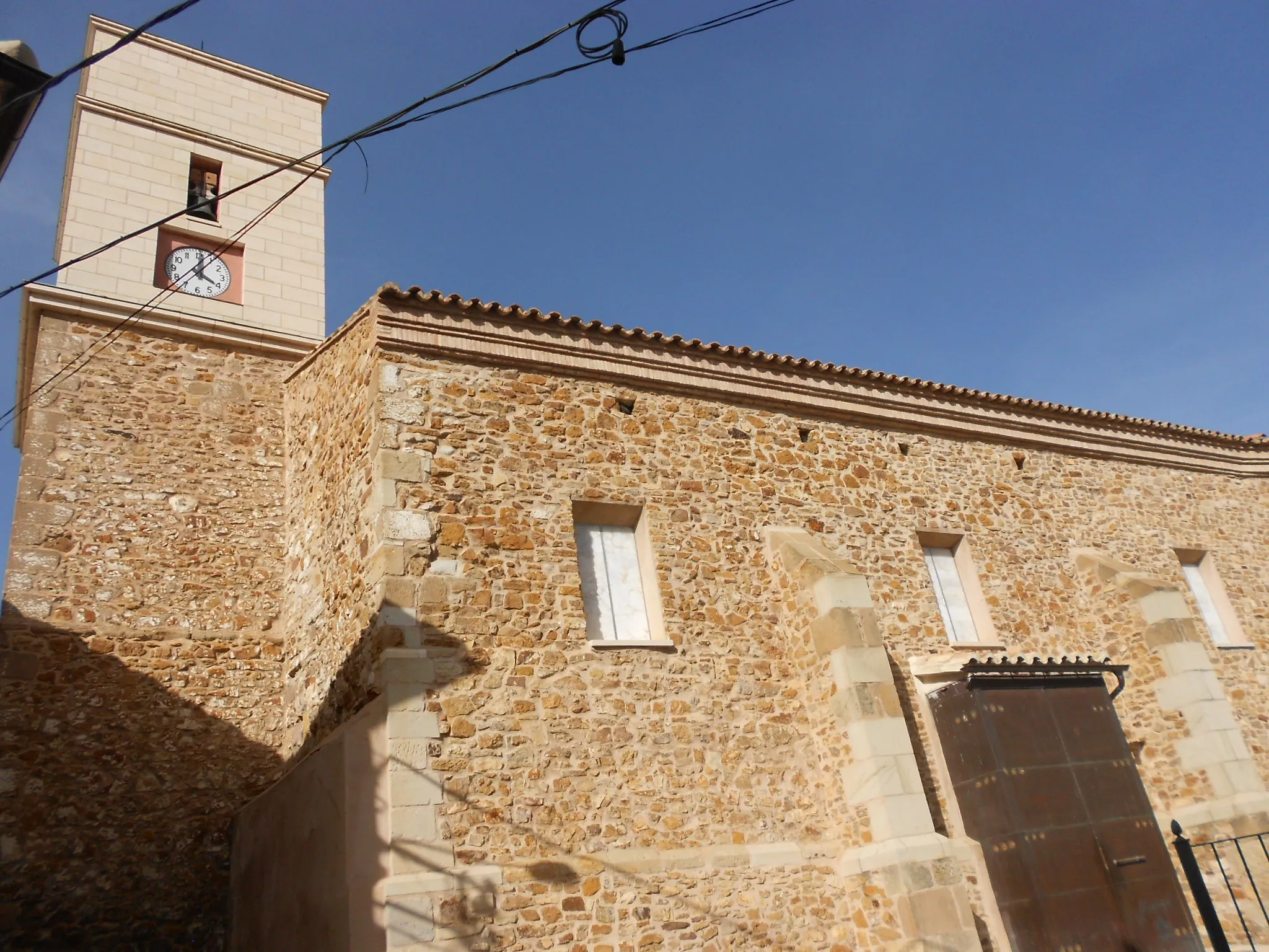 Photo showing: Iglesia parroquial de San Juan Bautista (Escucha, España)