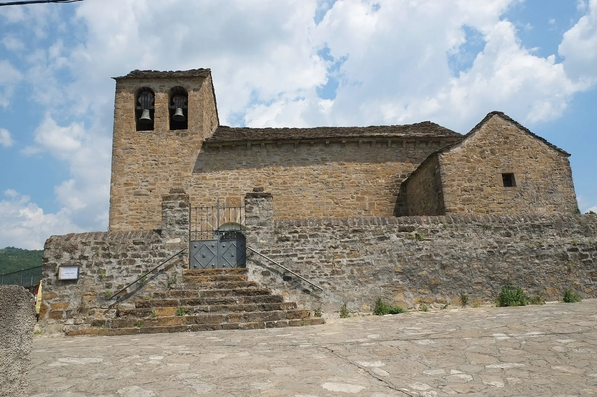 Photo showing: Kirche San Juan Bautista in Aratorés in der Provinz Huesca in Aragonien (Spanien)
