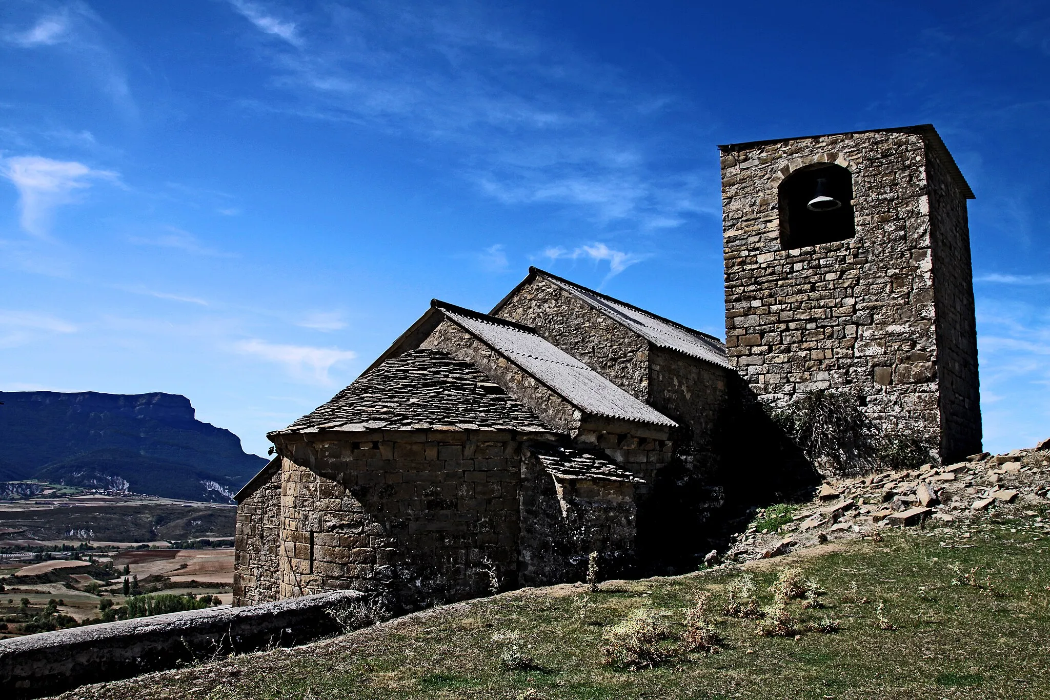 Photo showing: Iglesia de S.Esteban en Ipas. Huesca