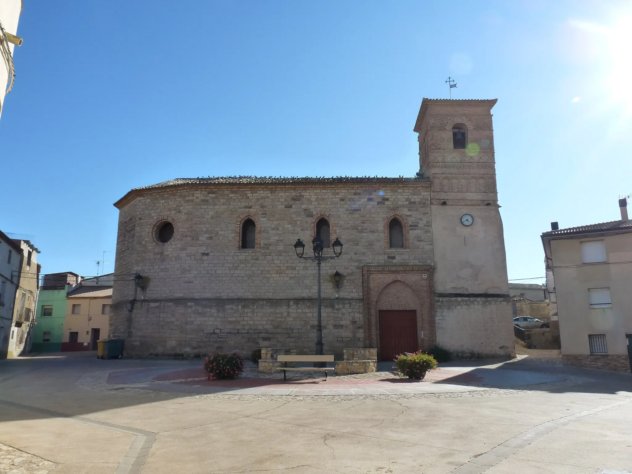 Photo showing: Castejón de Valdejasa - Iglesia de Santa María la Mayor