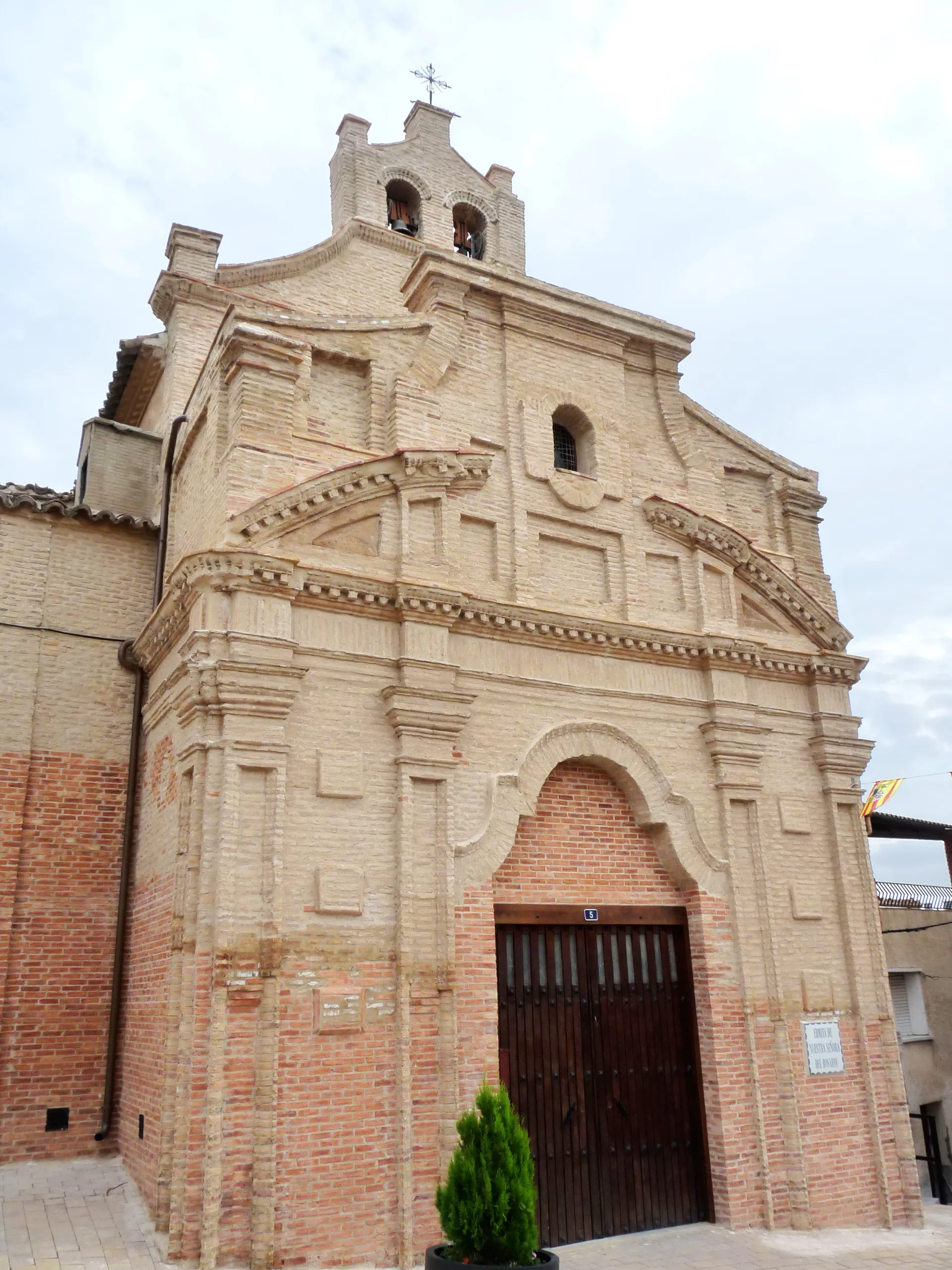 Photo showing: Magallón - Ermita de Nuestra Señora del Rosario (s. XVII-XVIII)