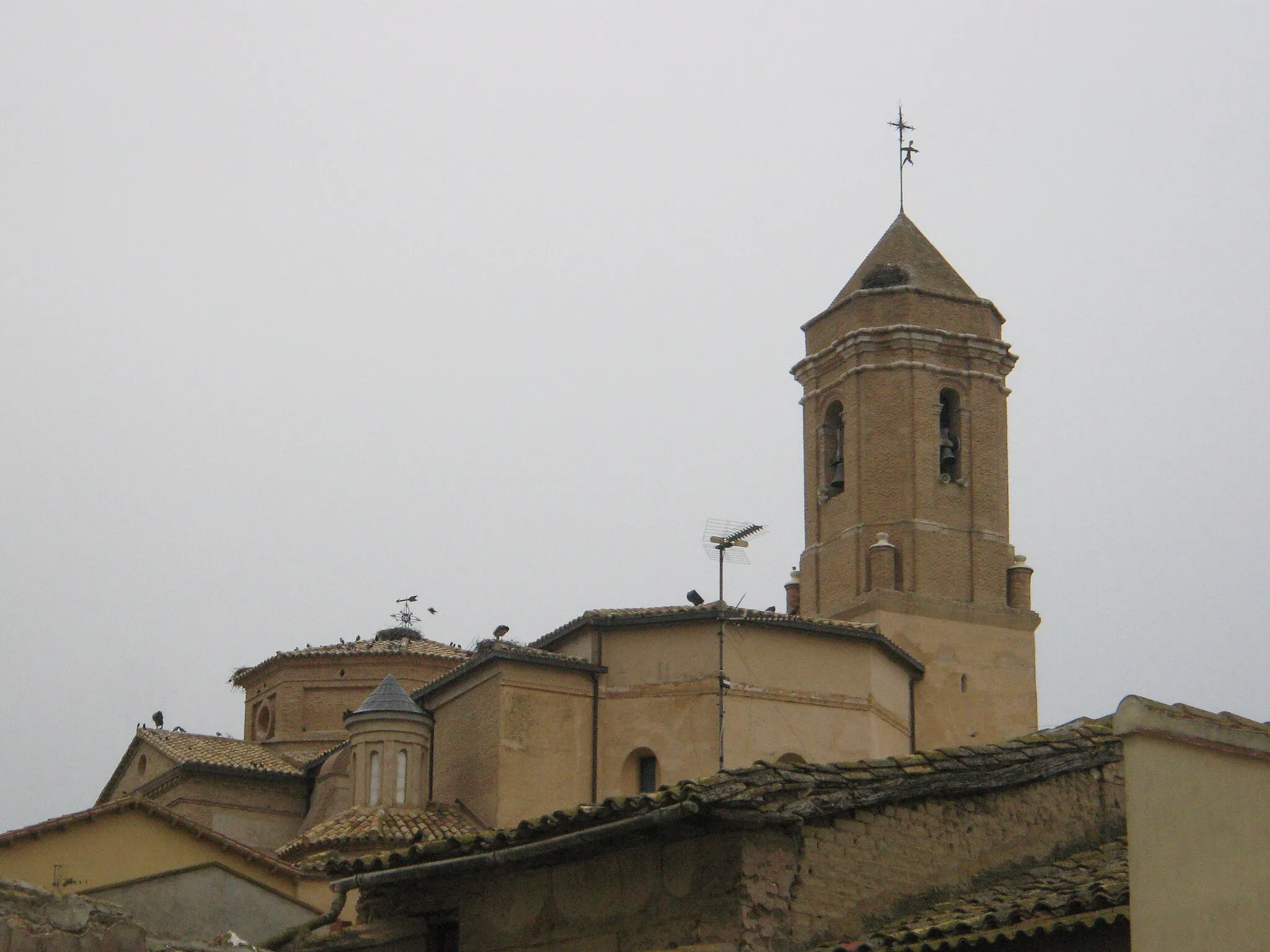 Photo showing: Iglesia Parroquial de Nuestra Señora de La Asunción, en el municipio español de Robres, Huesca.