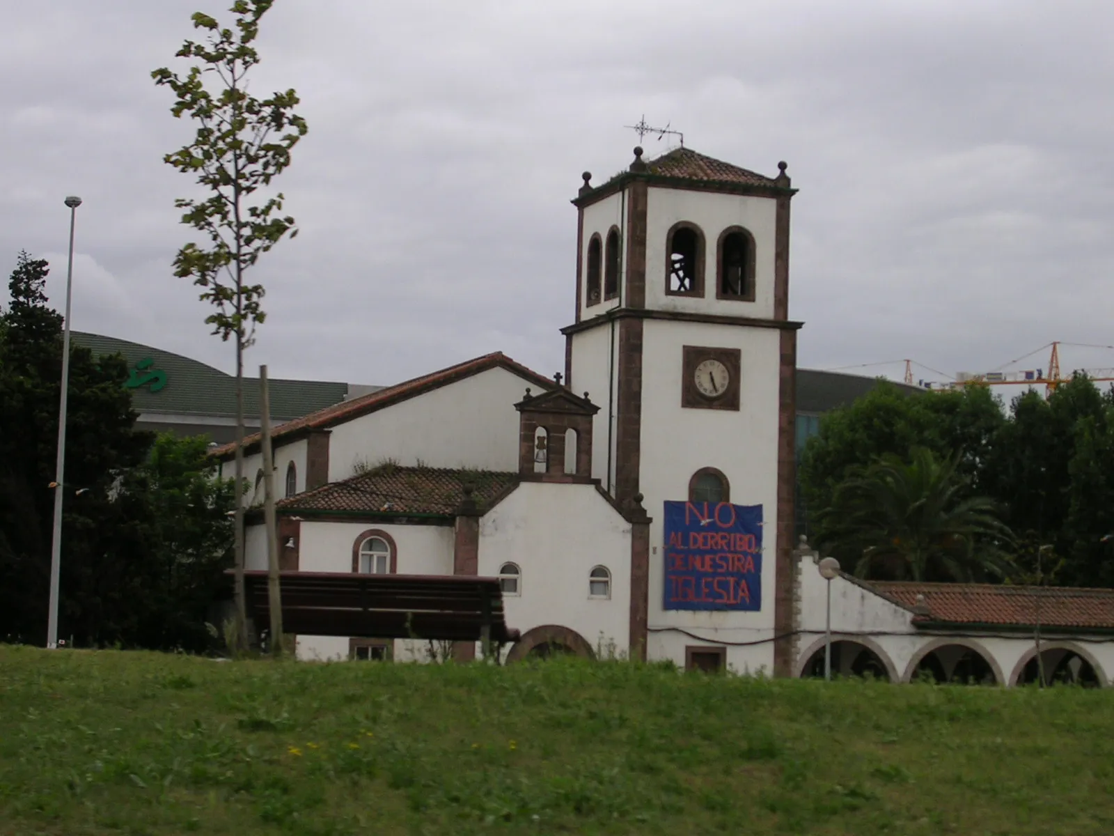 Photo showing: Antigua iglesia de Nueva Montaña, derribada en 2005