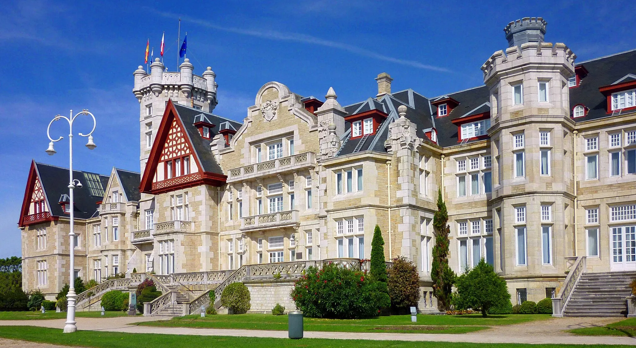 Photo showing: Magdalena Palace (Santander, Spain).