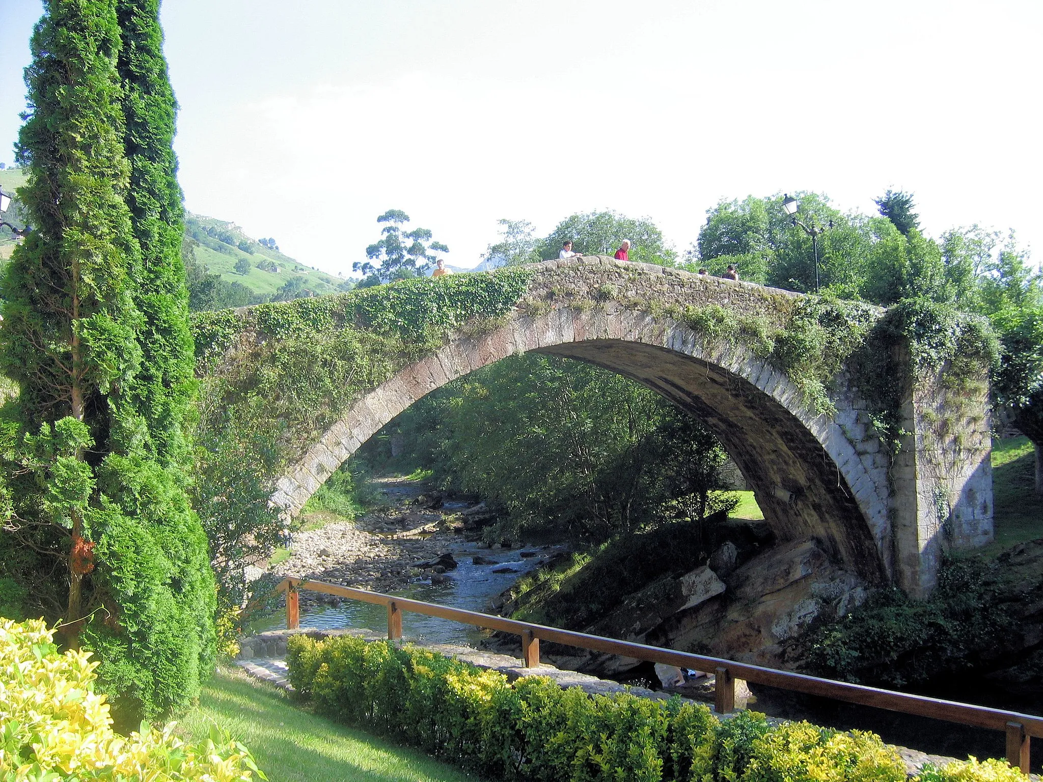 Photo showing: "Puente Romano" at Liérganes, Cantabria, Spain