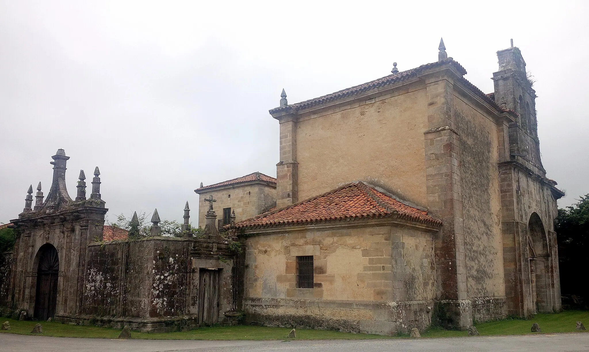 Photo showing: Palace of Gómez Barreda, in Saro, Cantabria, Spain.