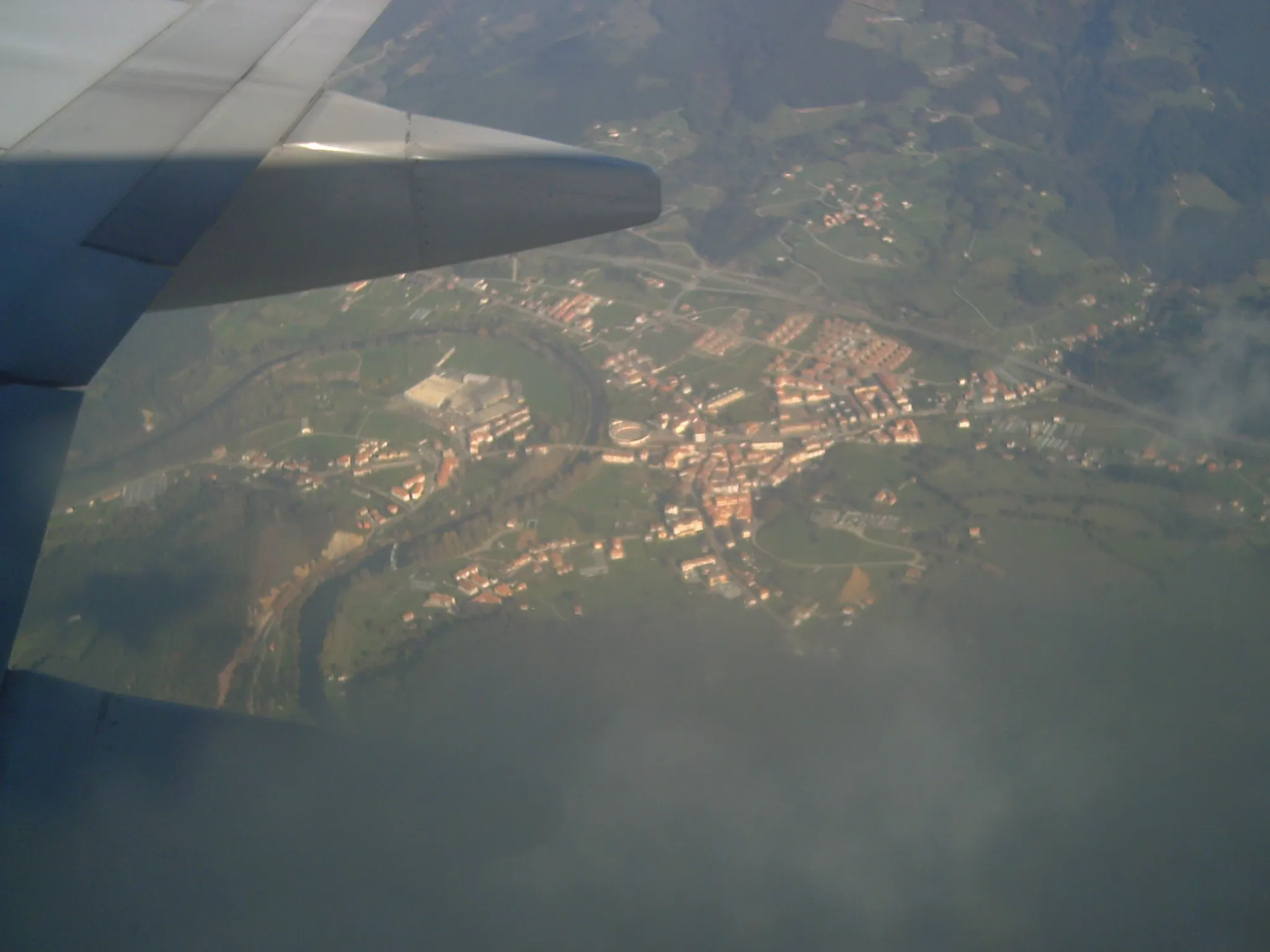 Photo showing: Vista aérea de Ampuero