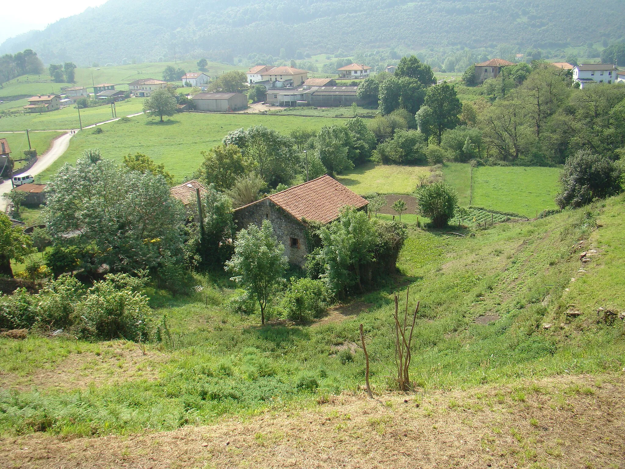 Photo showing: Paisaje de la localidad española de Secadura en el municipio de Voto, Cantabria.