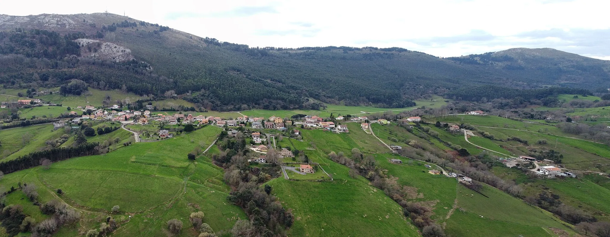 Photo showing: Vista panorámica del núcleo desde el Norte.