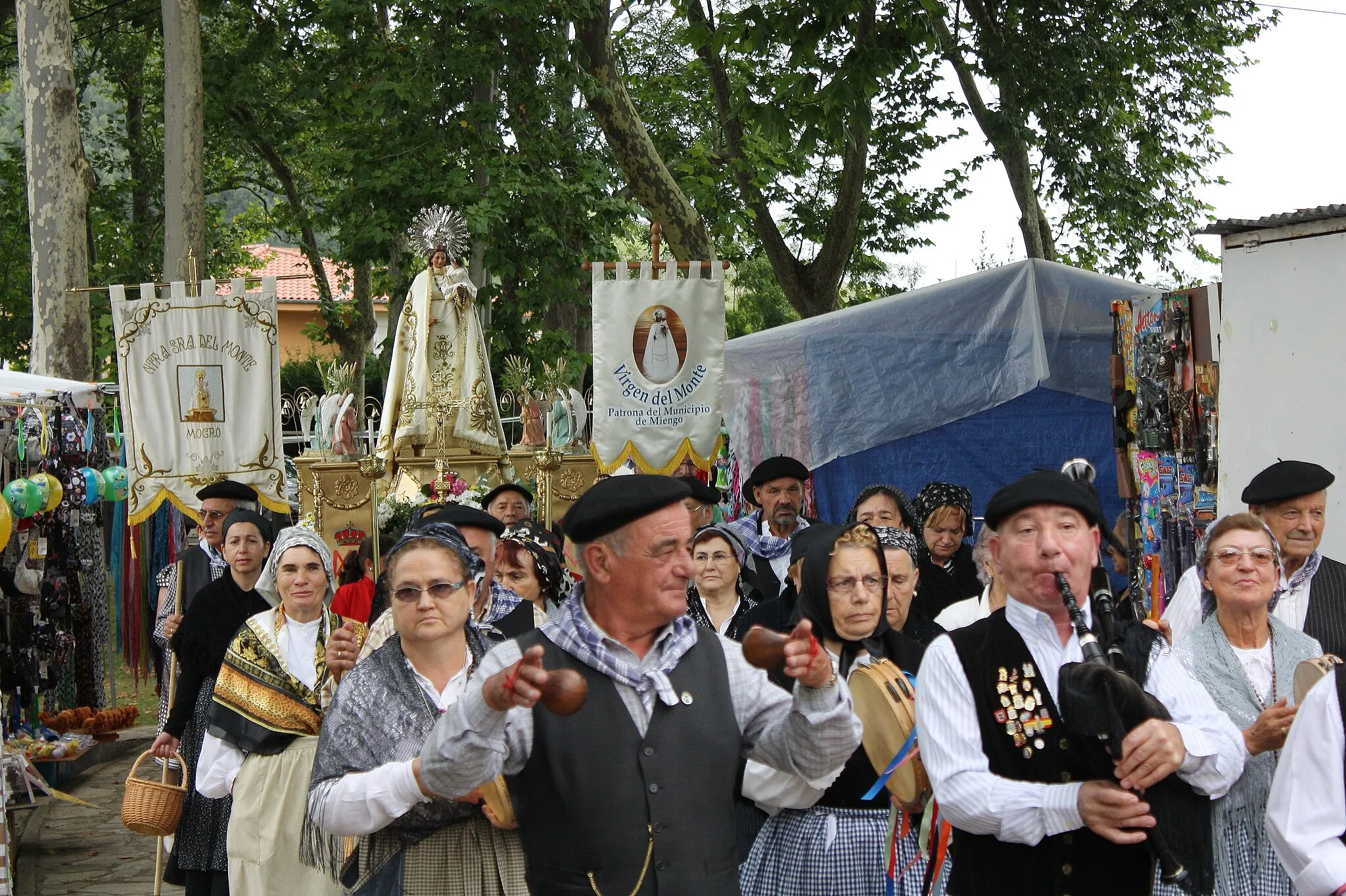 Photo showing: Las fiestas de la Virgen del Monte se celebran en Mogro el 24 de agosto