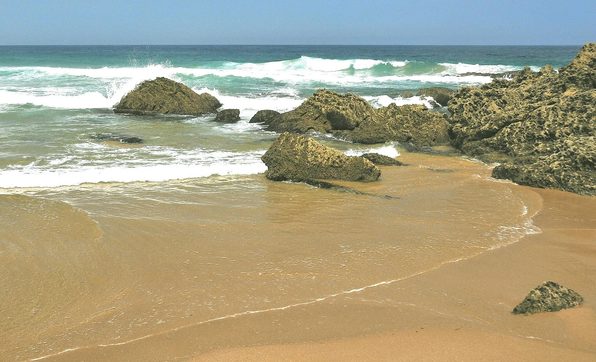 Photo showing: Tagle Beach. Suances, Cantabria, Spain