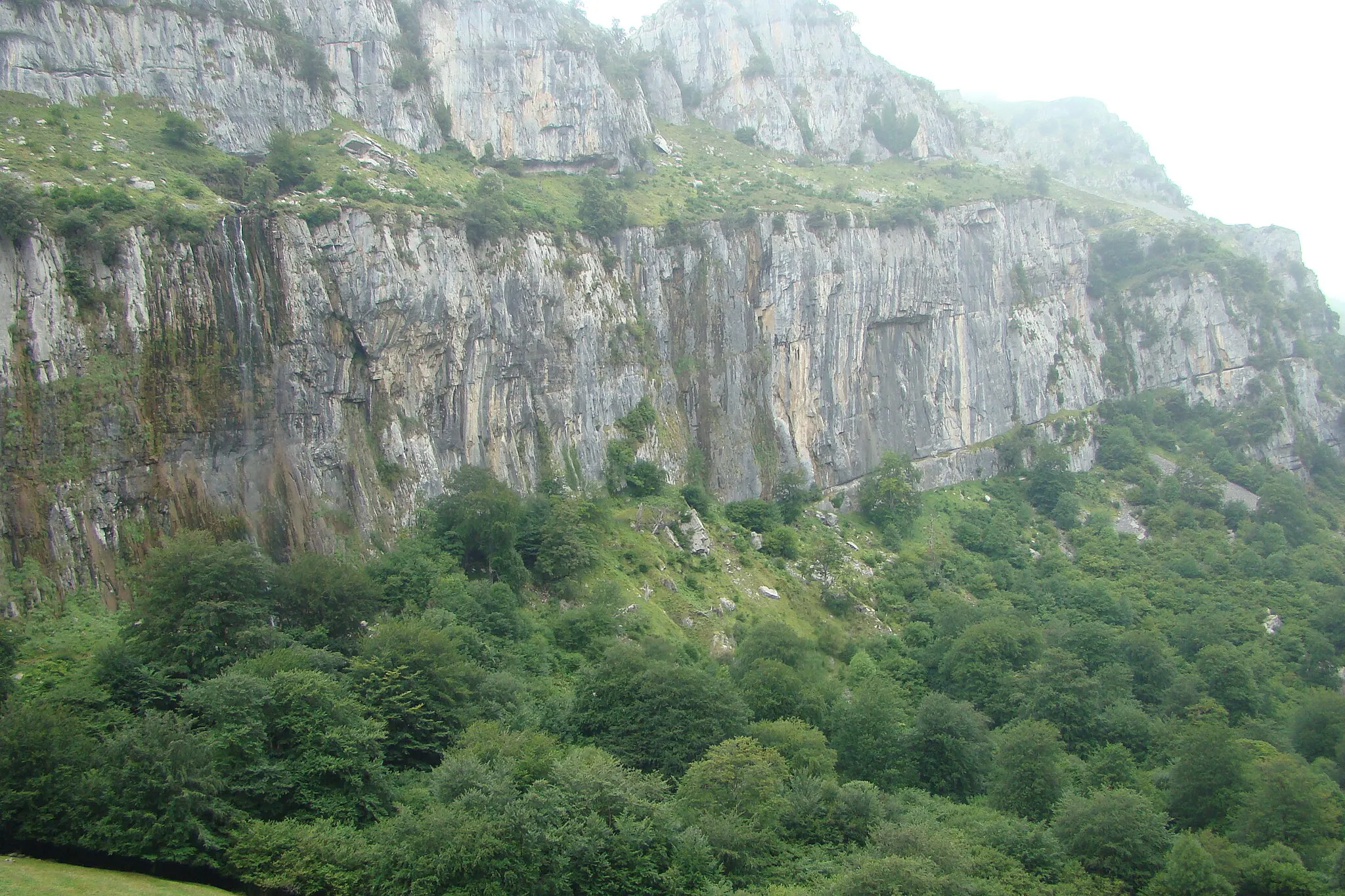 Photo showing: Nacimiento del rio Asón (Soba)