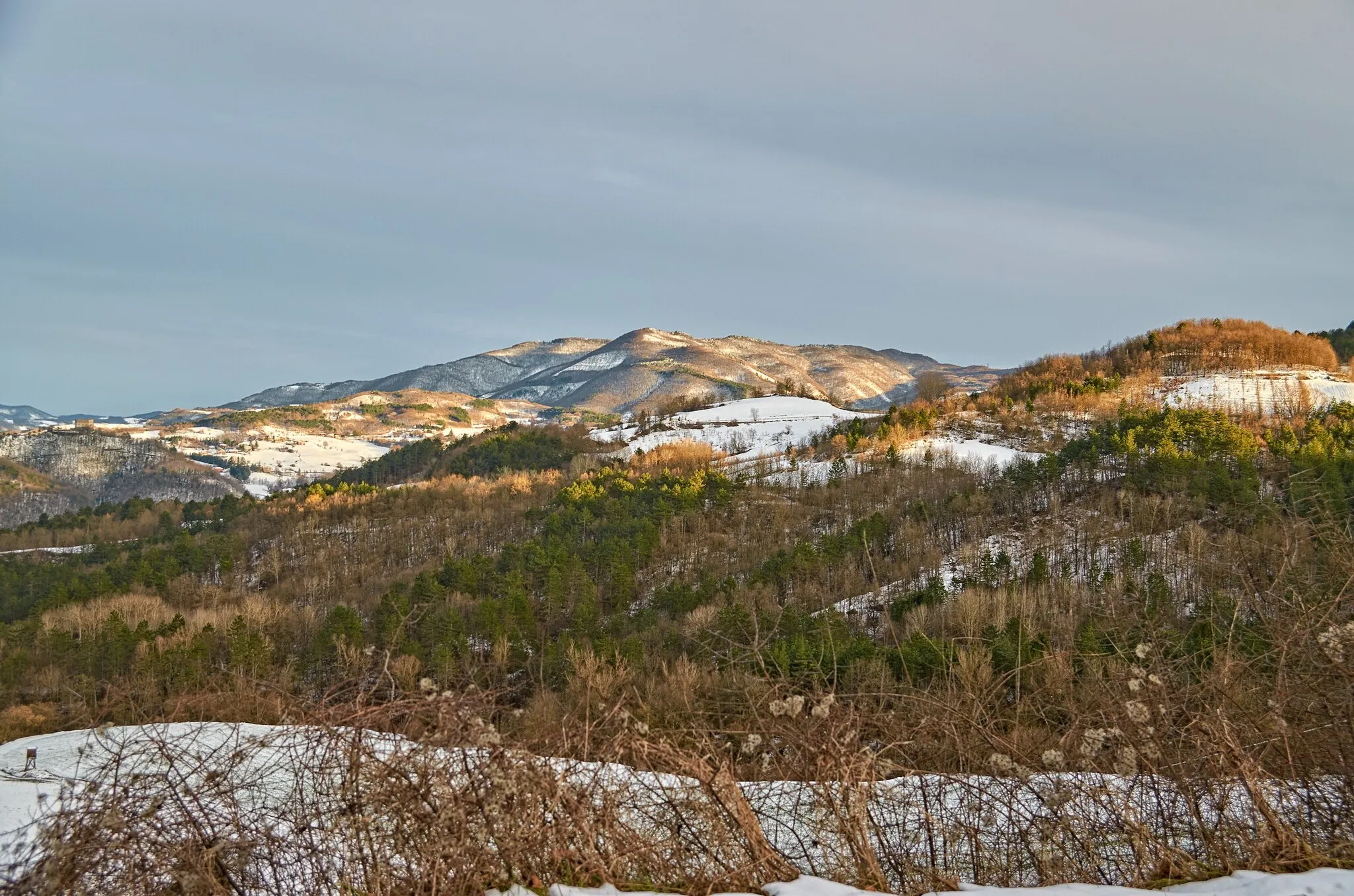 Photo showing: Vista verso il Calenzone