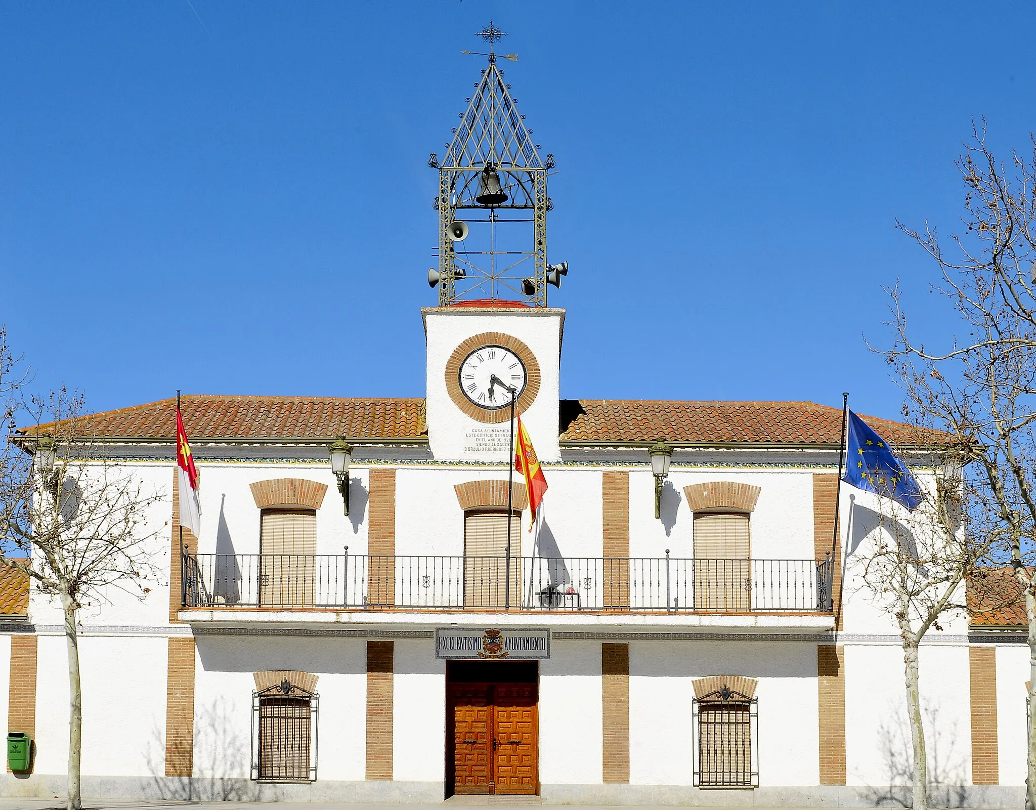 Photo showing: Burujón town hall, Toledo, Castile-La Mancha, Spain