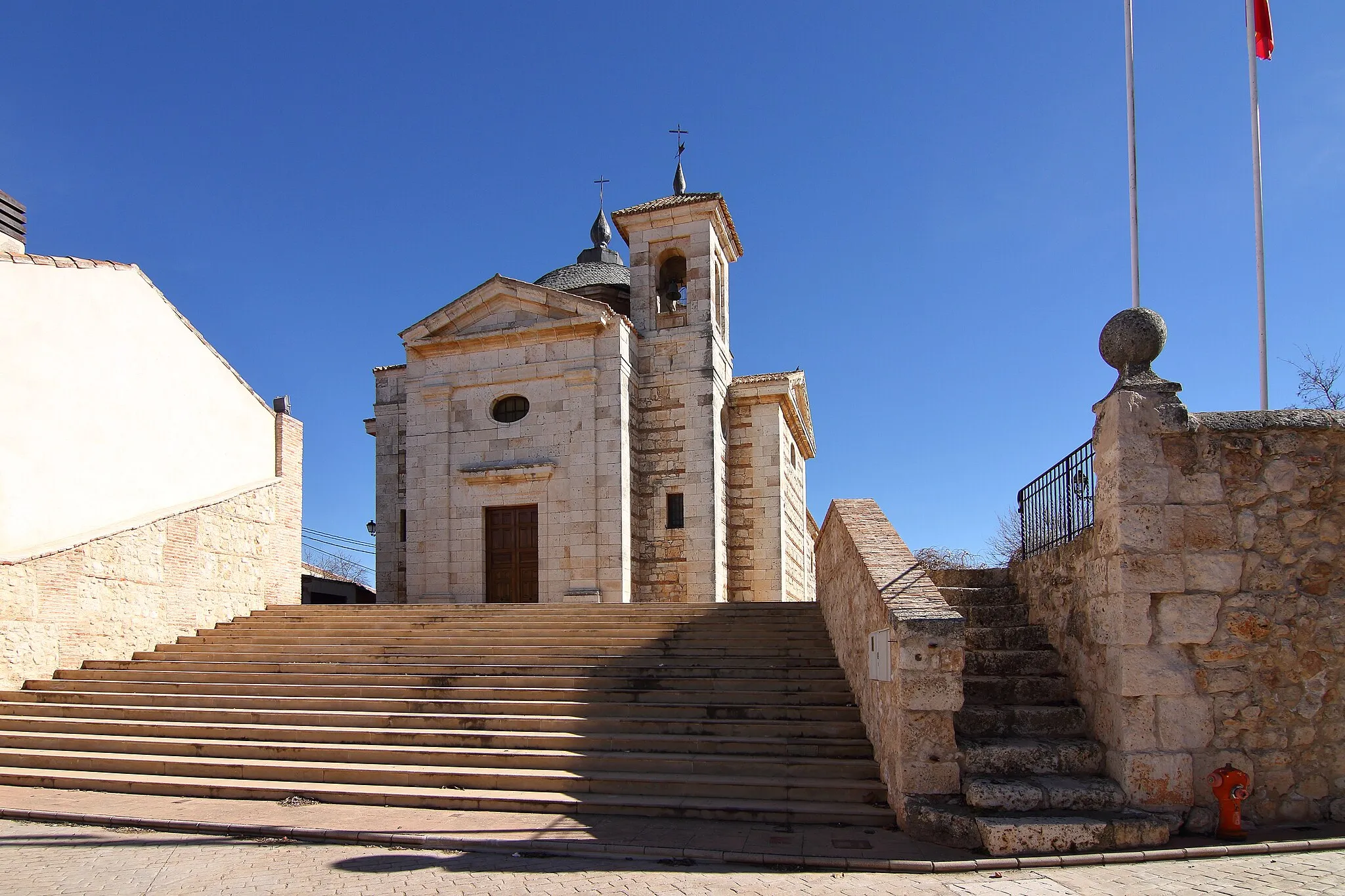Photo showing: Ciruelas, Iglesia de San Pedro de Antioquía, fachada principal, oeste