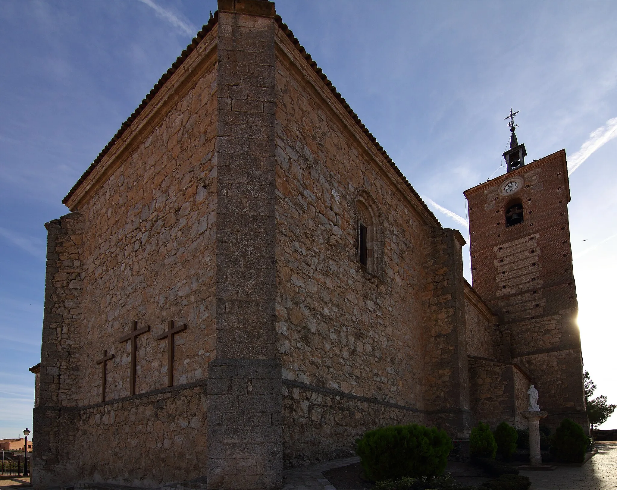 Photo showing: Iglesia de San Juan Bautista en Huecas