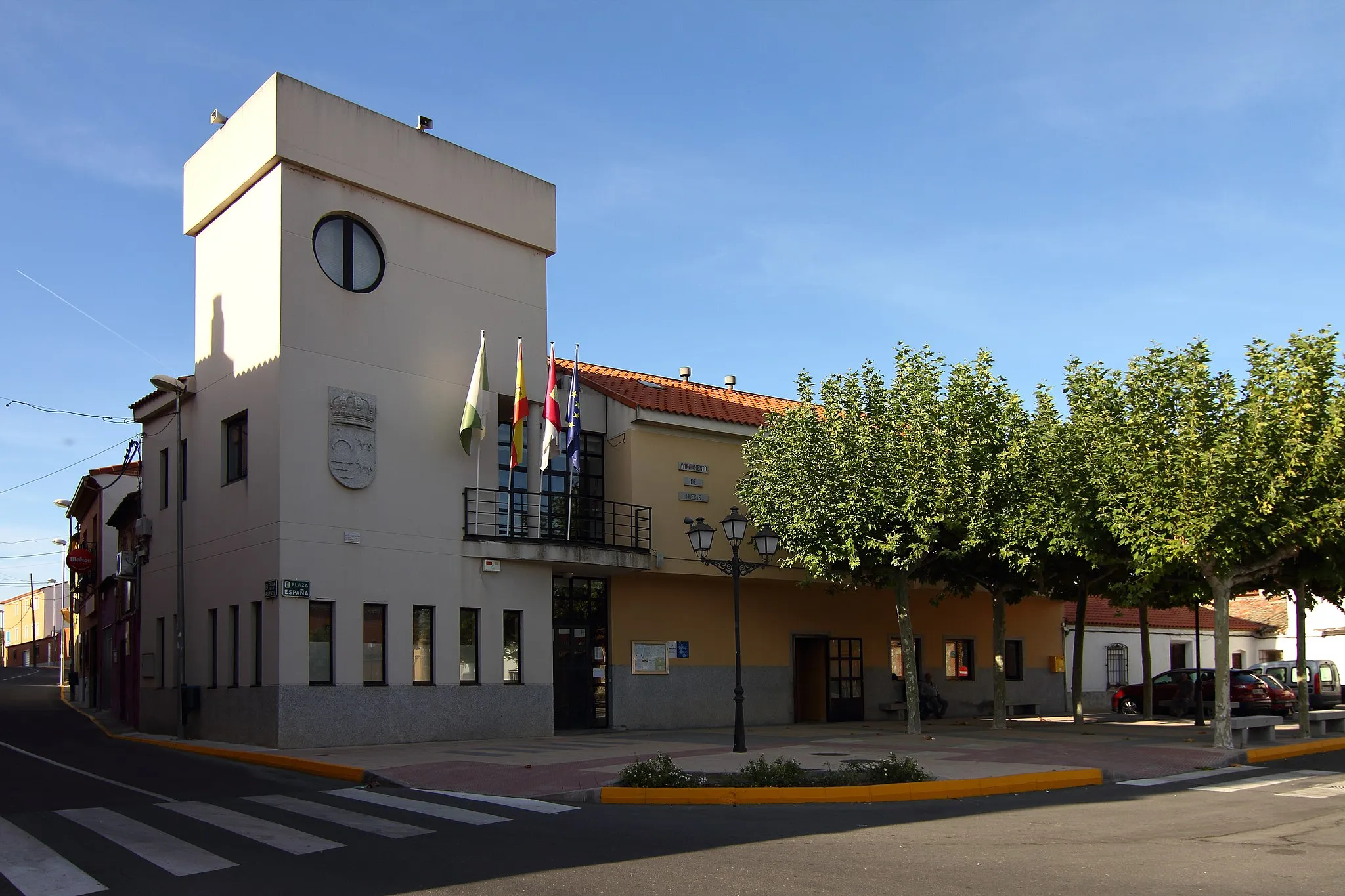 Photo showing: Ayuntamiento de Huecas