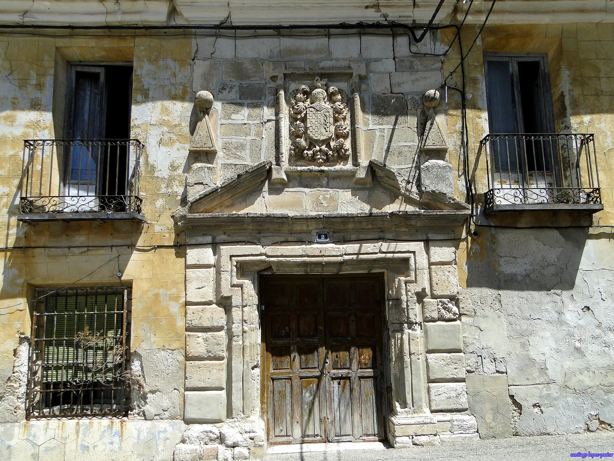 Photo showing: Palacio de Don Miguel Palomar, en Illana.