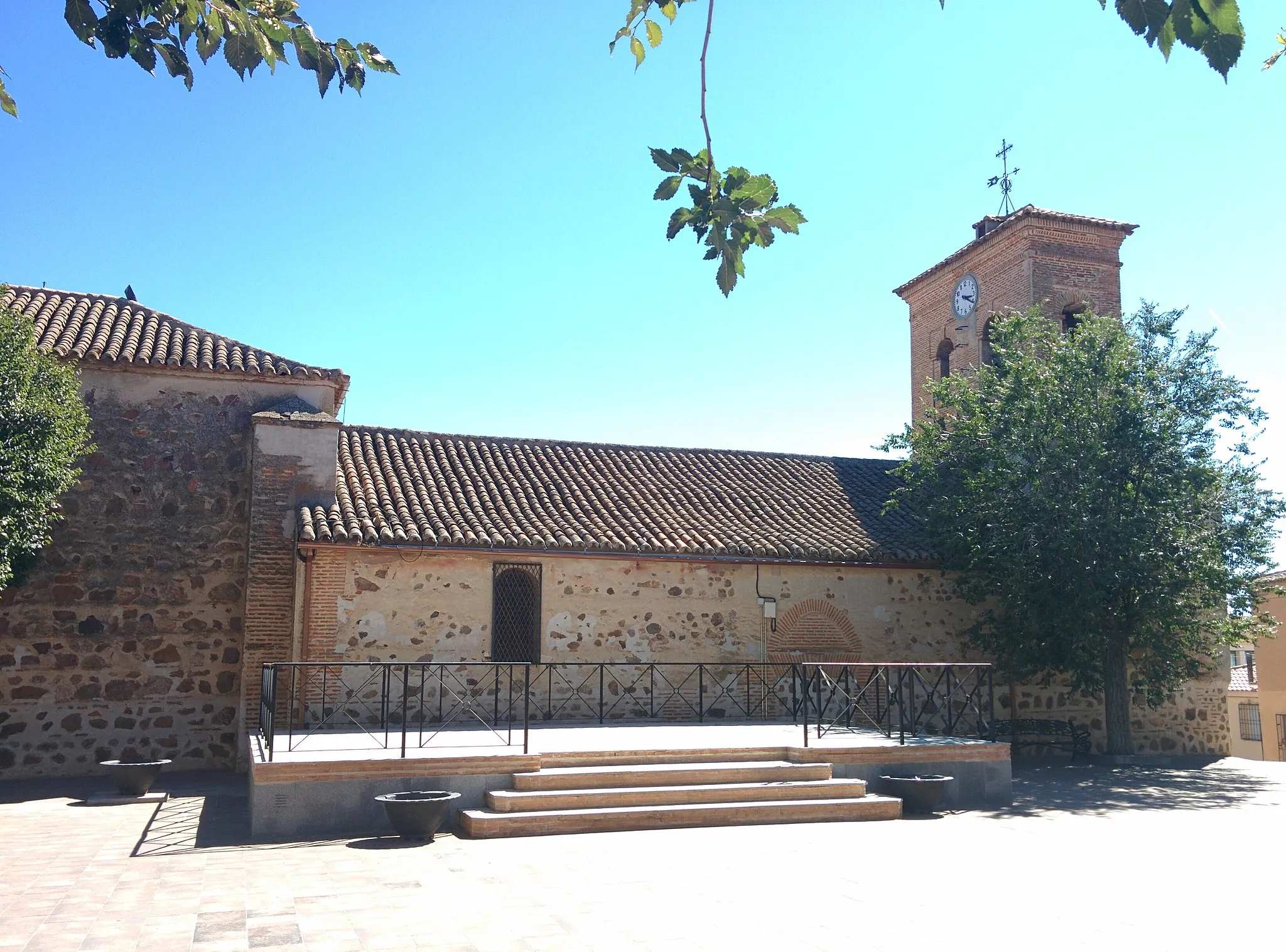 Photo showing: Iglesia de San Juan Bautista, en Marjaliza (Toledo, España).