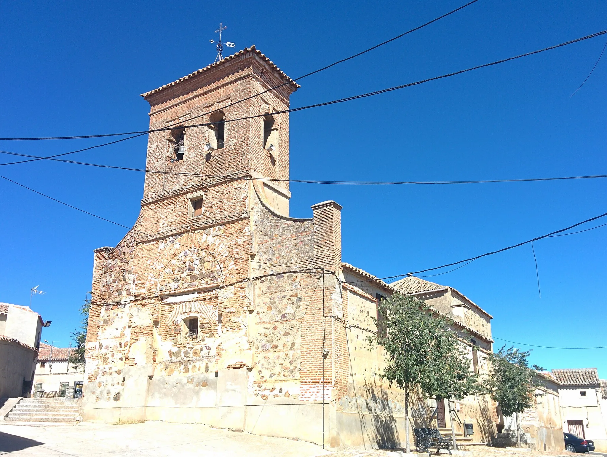 Photo showing: Iglesia de San Juan Bautista, en Marjaliza (Toledo, España).