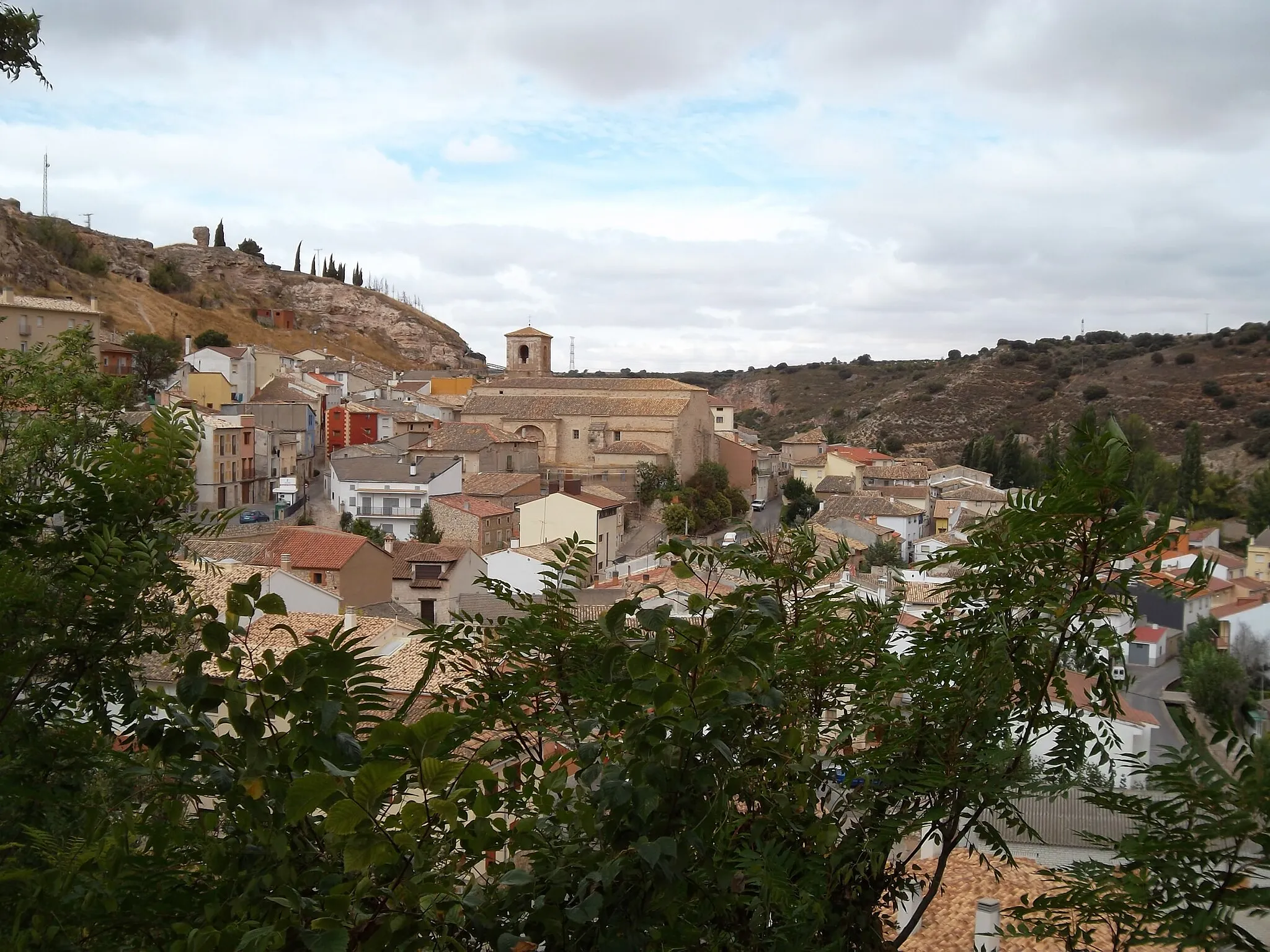 Photo showing: Peñalver-Una vista general de la villa.