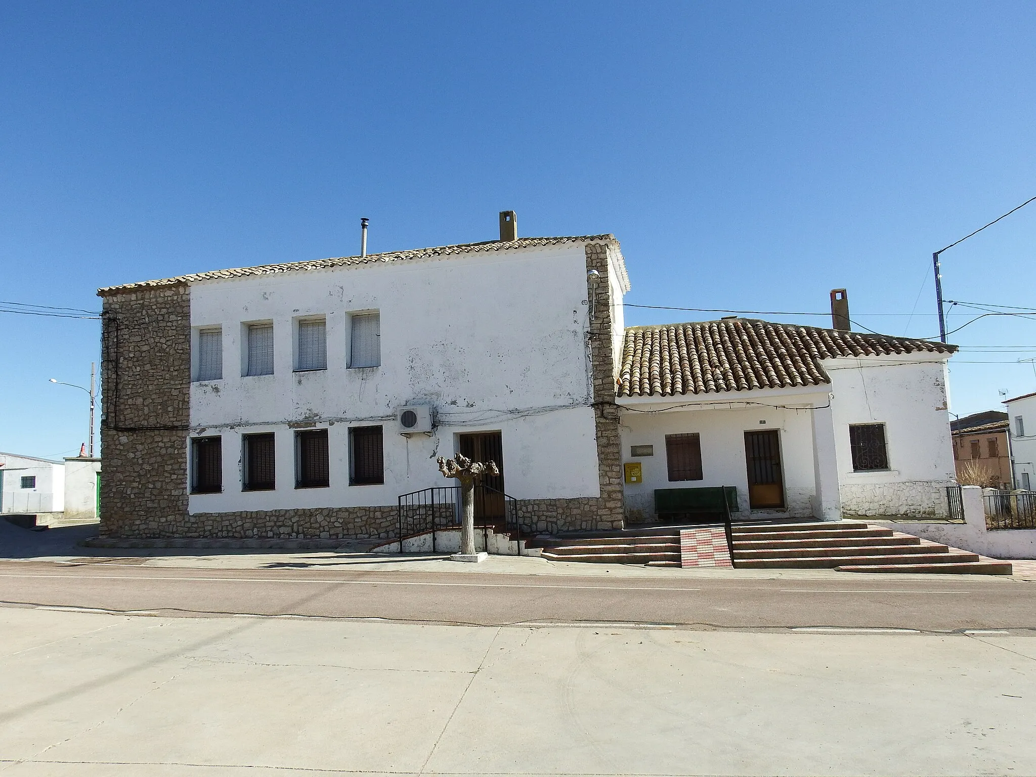 Photo showing: Vista general de casas de Solera de Gabaldón