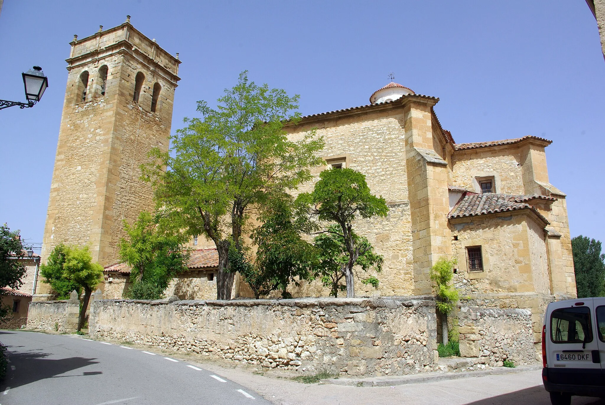 Photo showing: Church in Tartanedo. Guadalajara, Spain.