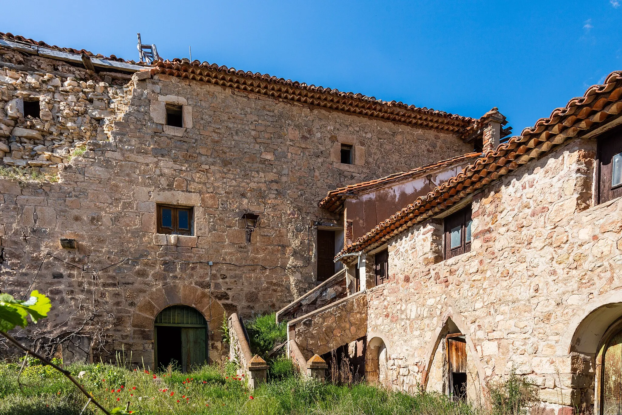 Photo showing: Fortified house of Vega de Arias, Tierzo, Guadalajara, Spain